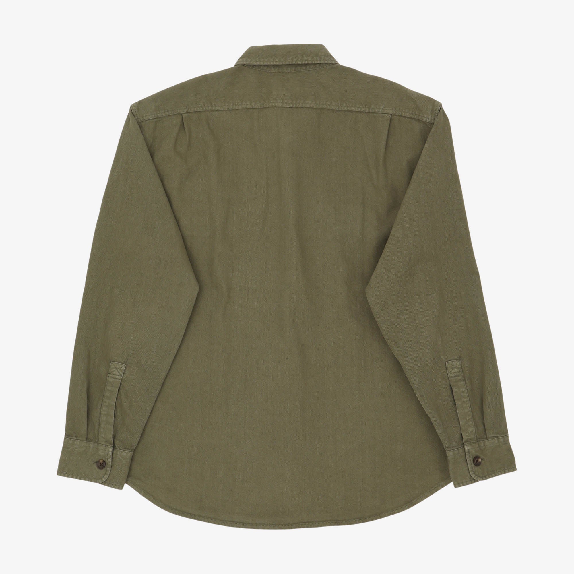 Garment Dyed Twill Overshirt