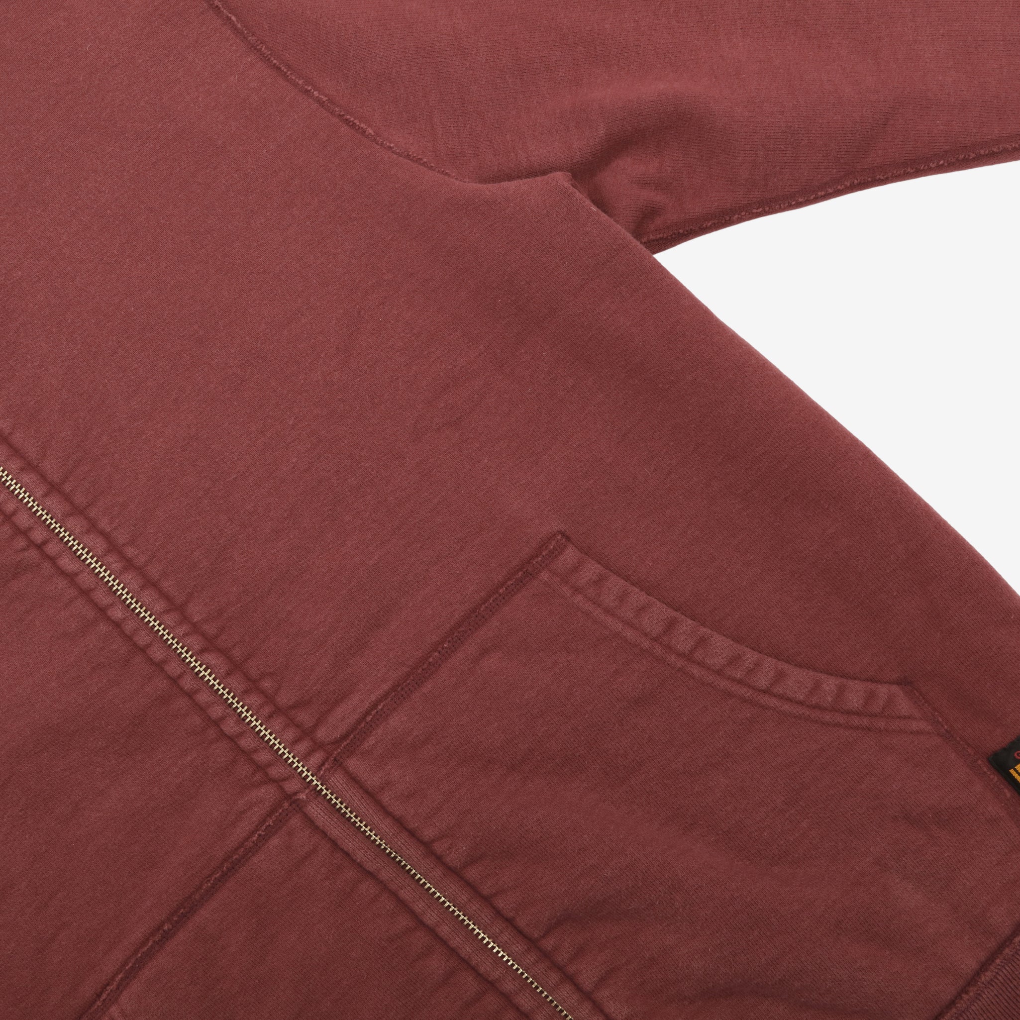 14oz Ultra Heavyweight Loopwheel Zip Up Sweatshirt