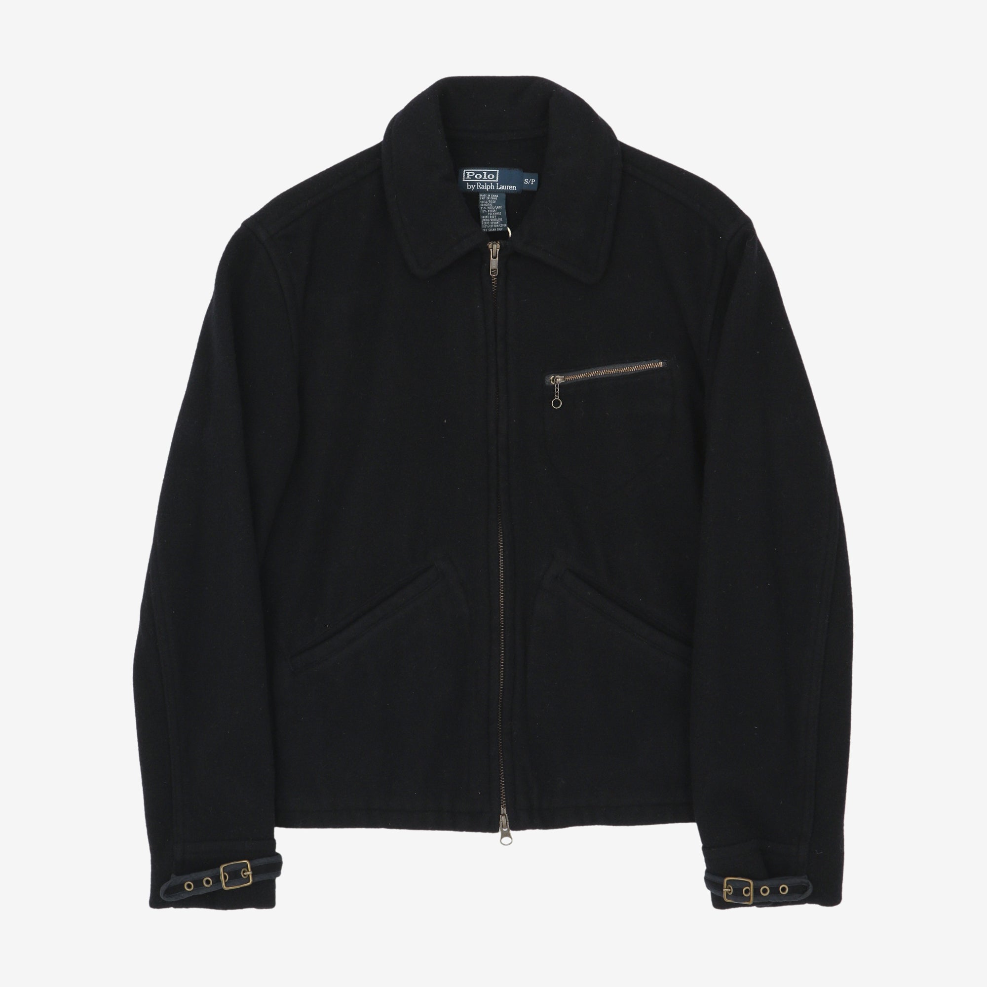 Melton Half Belt Sports Jacket