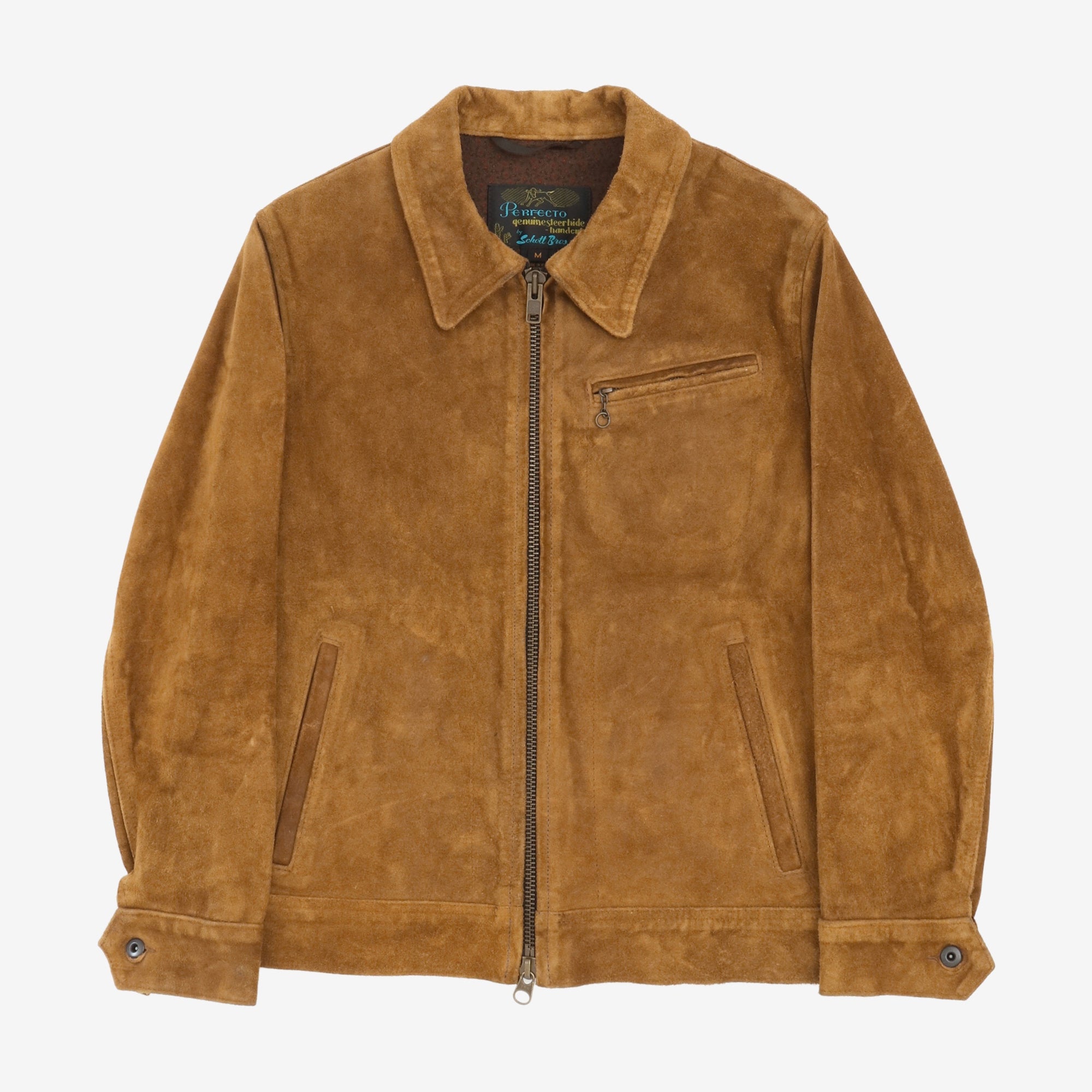Duke Suede Rough Out Cowhide Jacket
