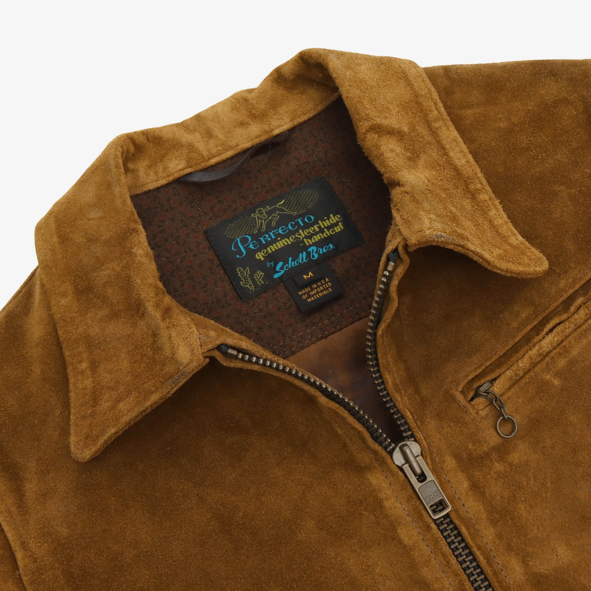Duke Suede Rough Out Cowhide Jacket