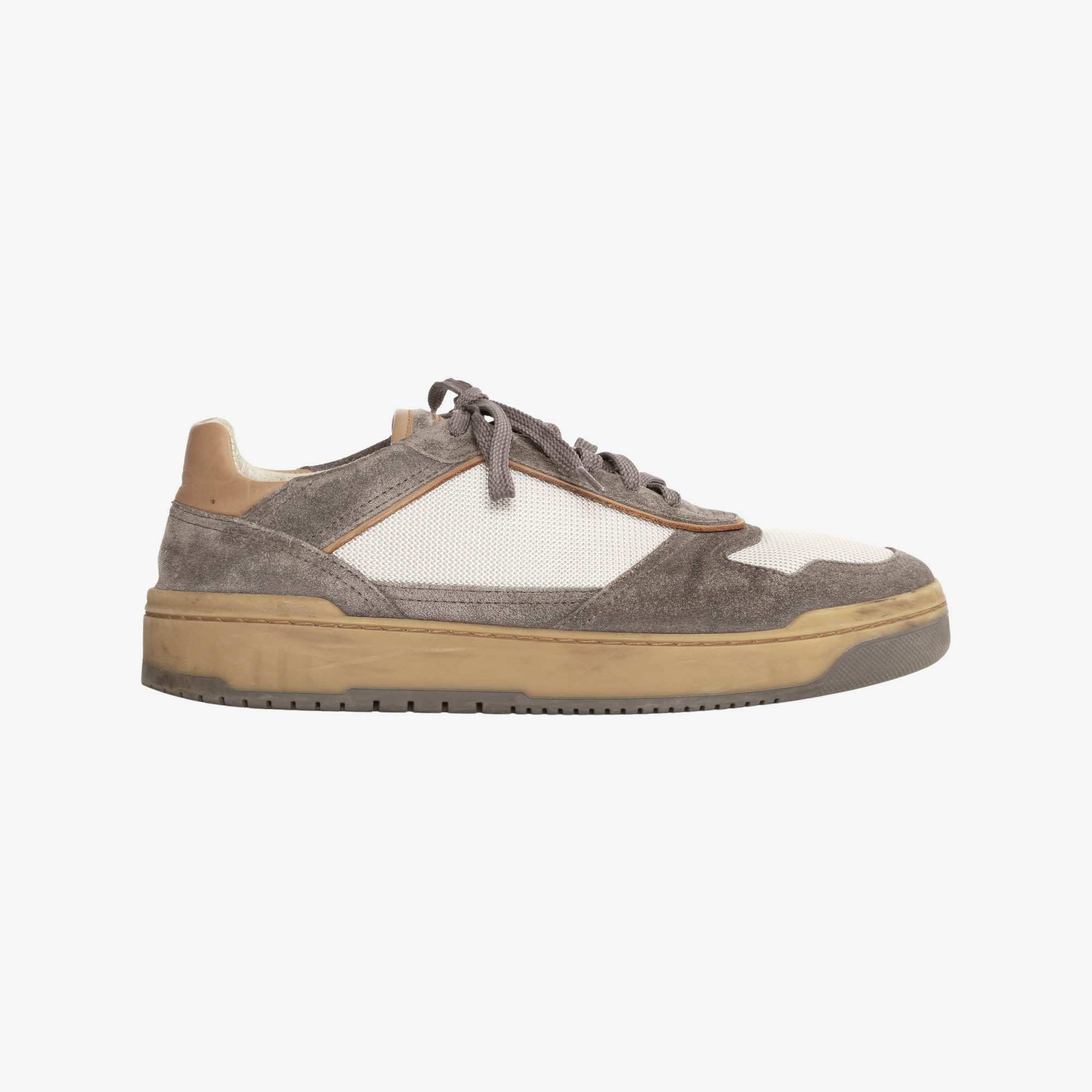 Panelled Low Top Sneakers