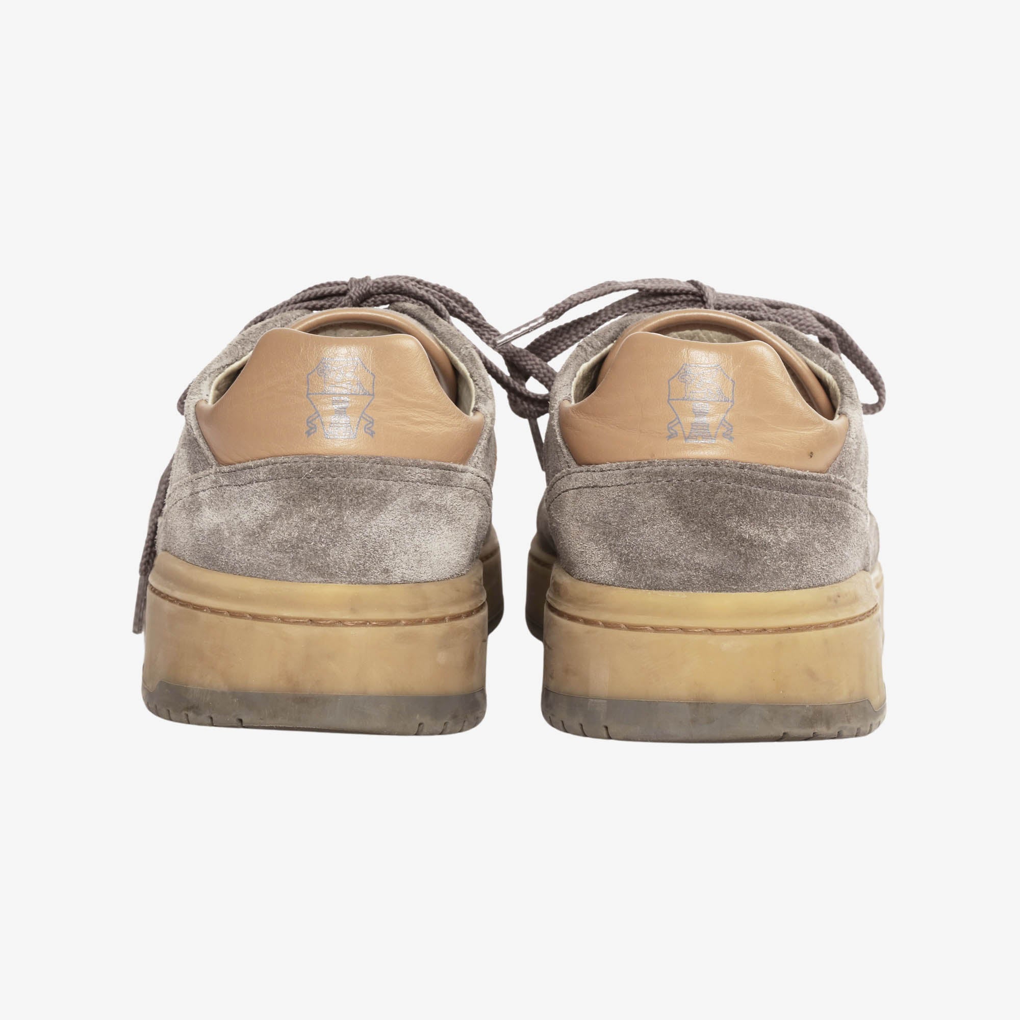 Panelled Low Top Sneakers