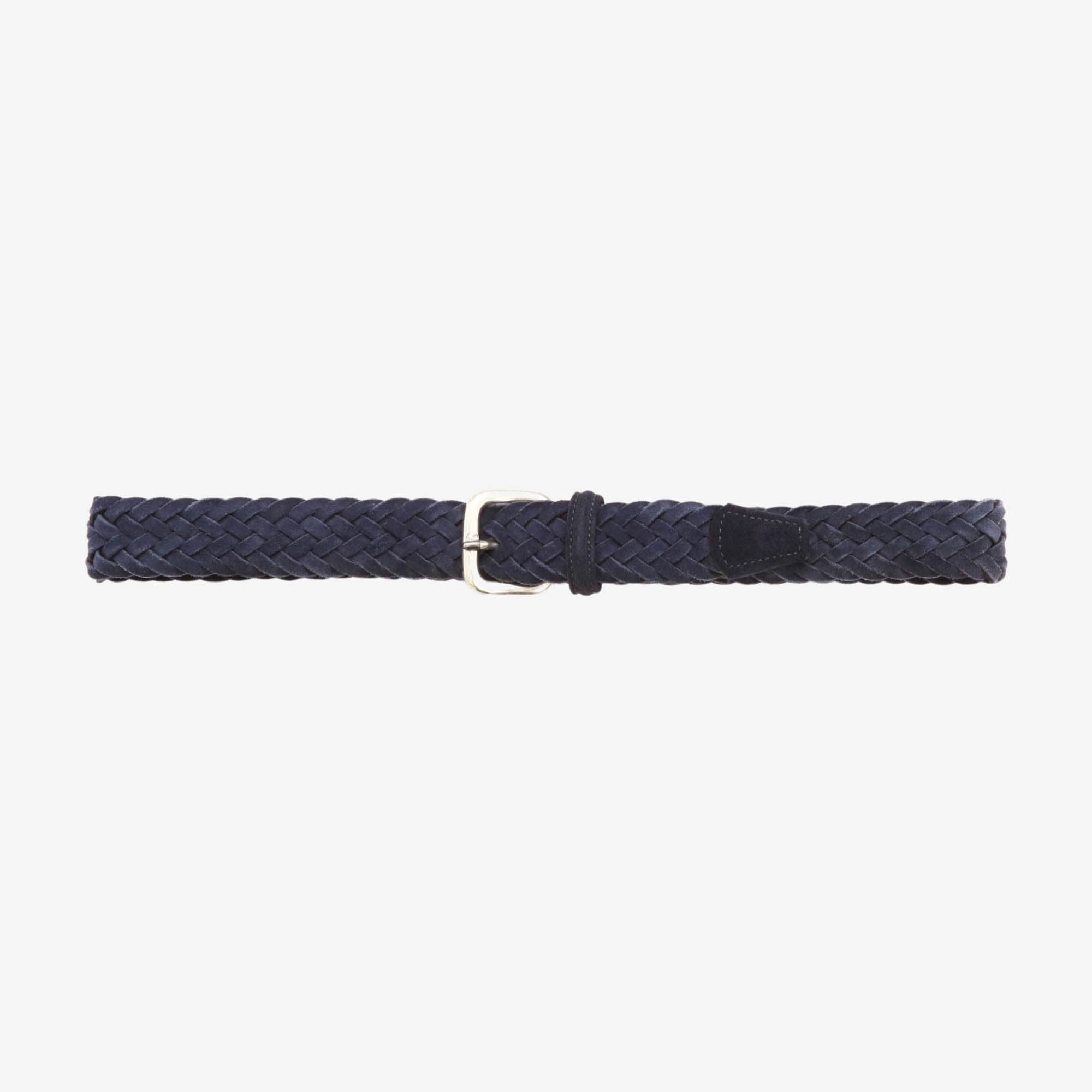 Woven Suede Belt