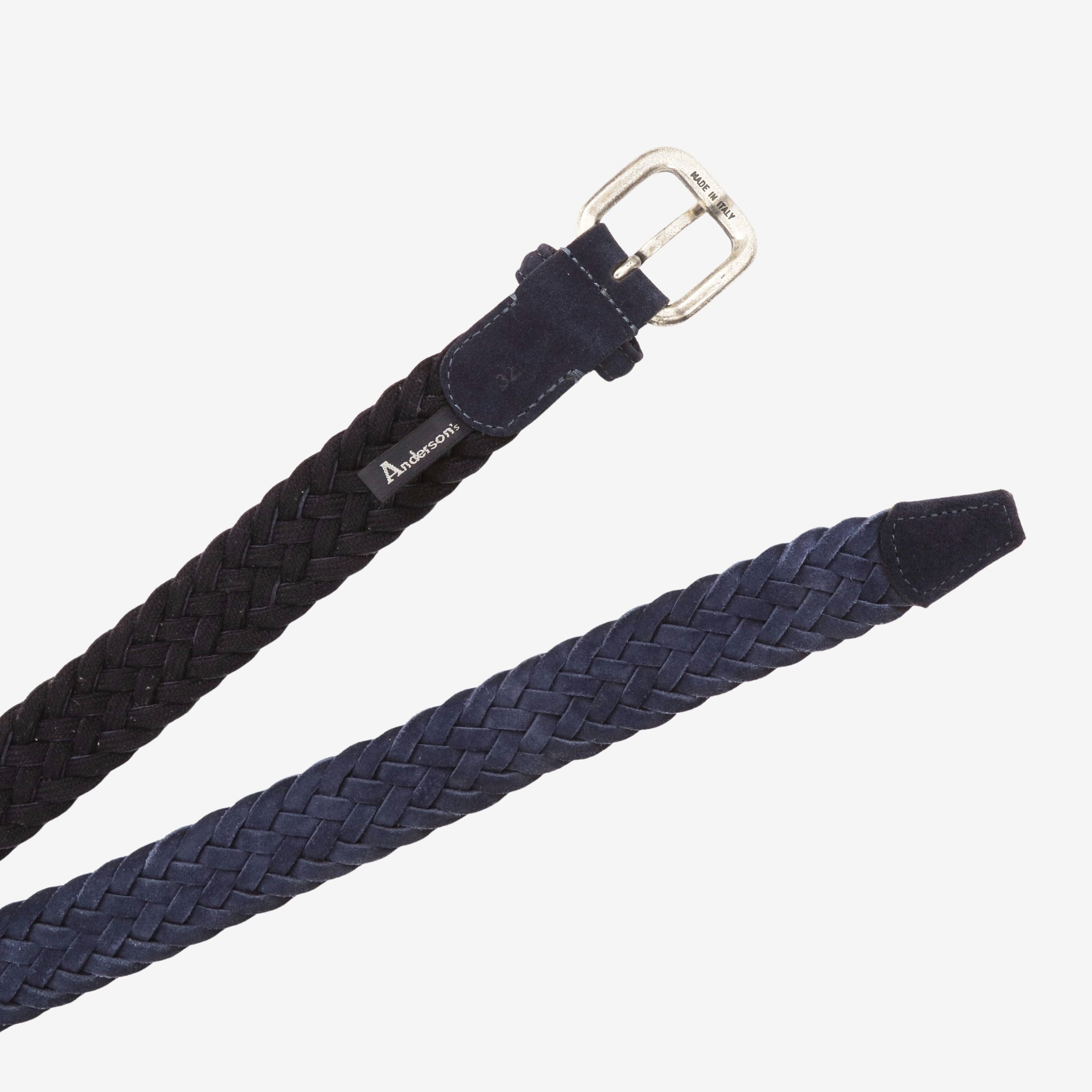 Woven Suede Belt