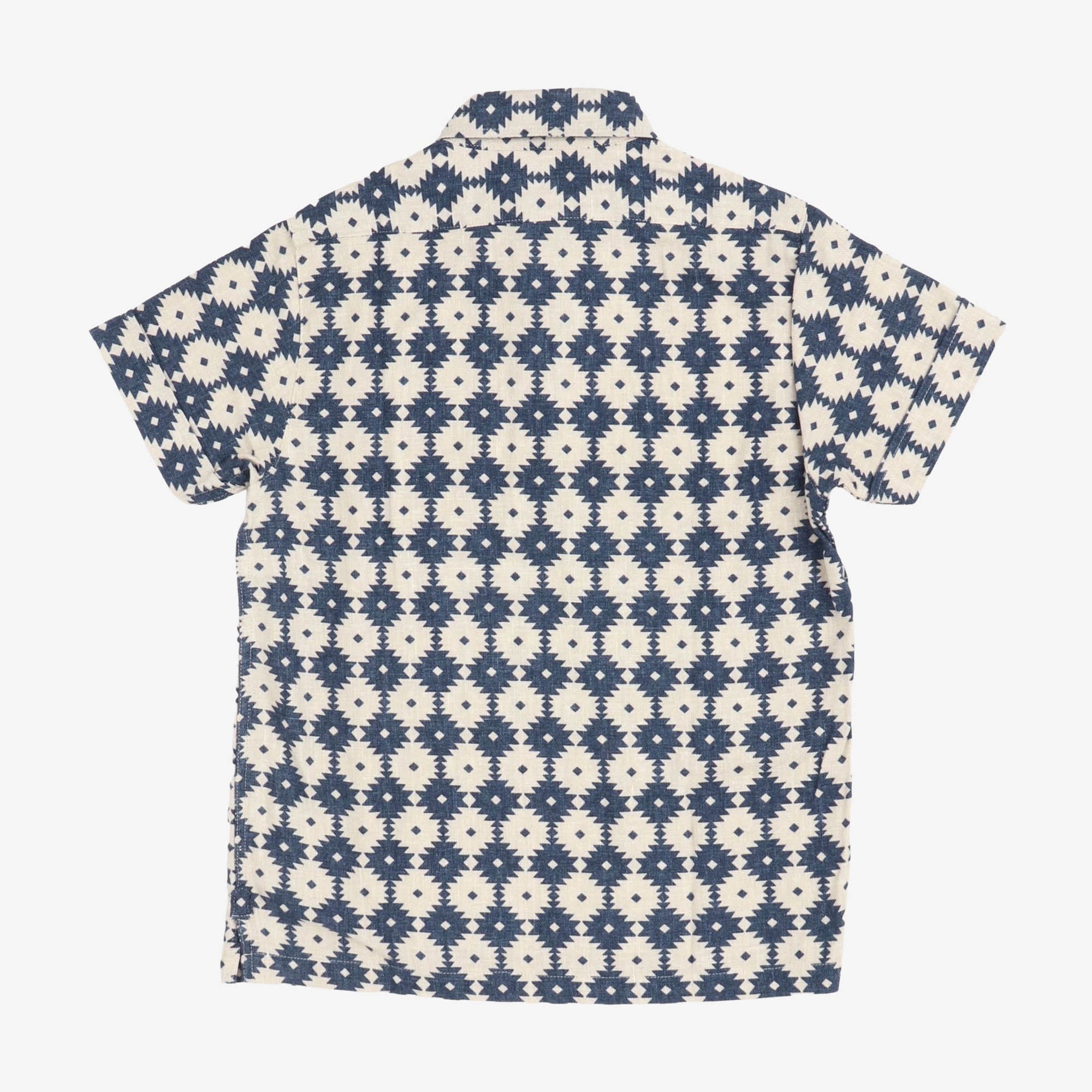 SS Pattern Popover Shirt