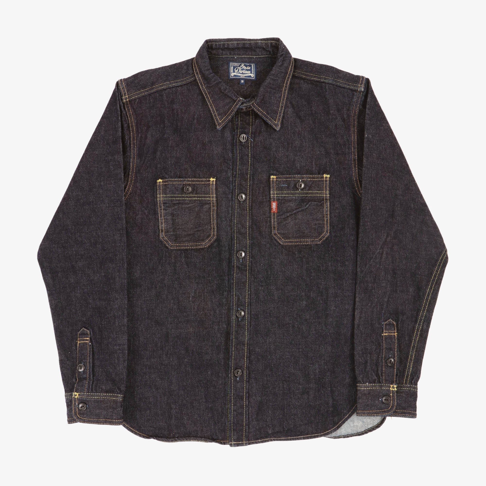 14oz Selvedge Denim Work Shirt