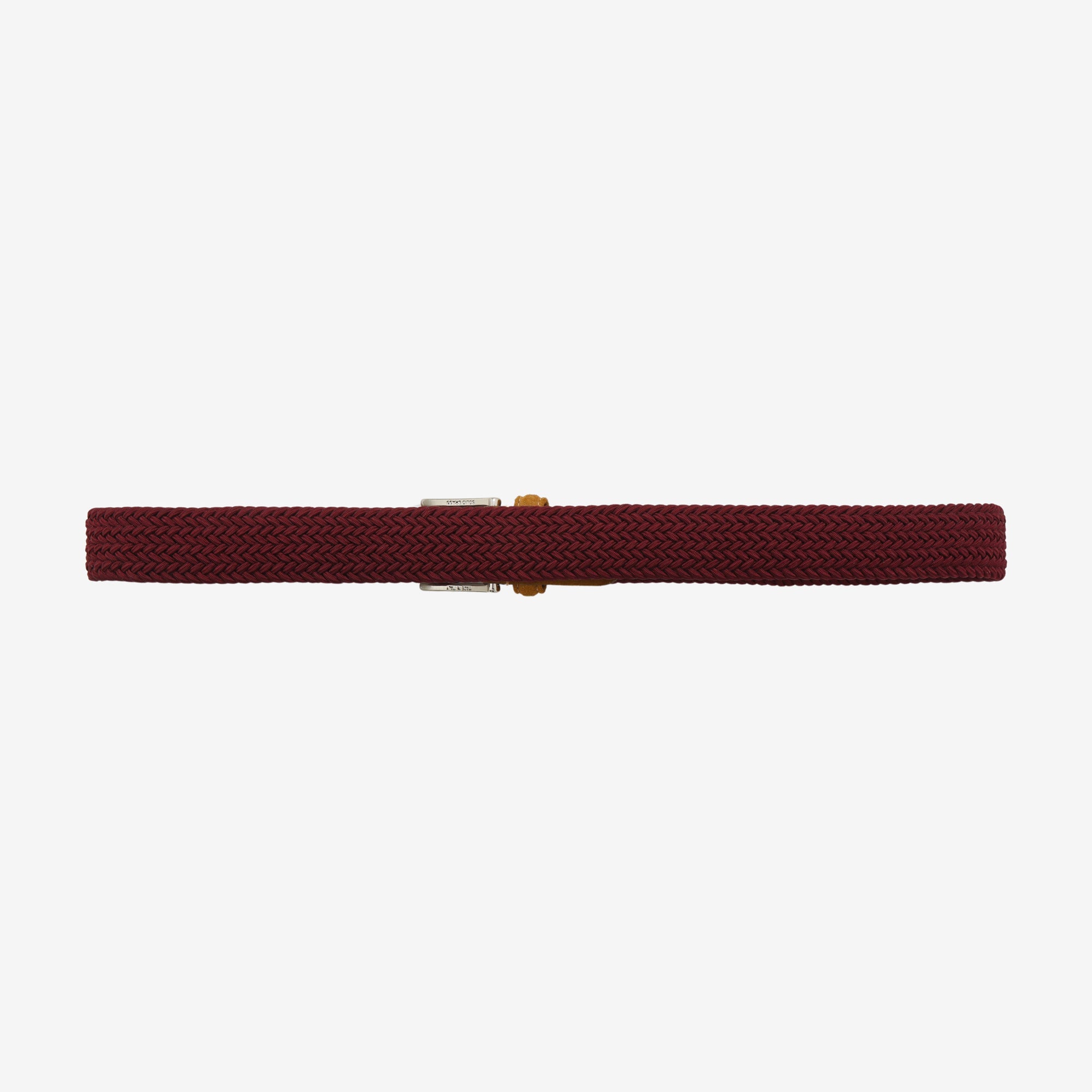 Suede Trimmed Elastic Belt