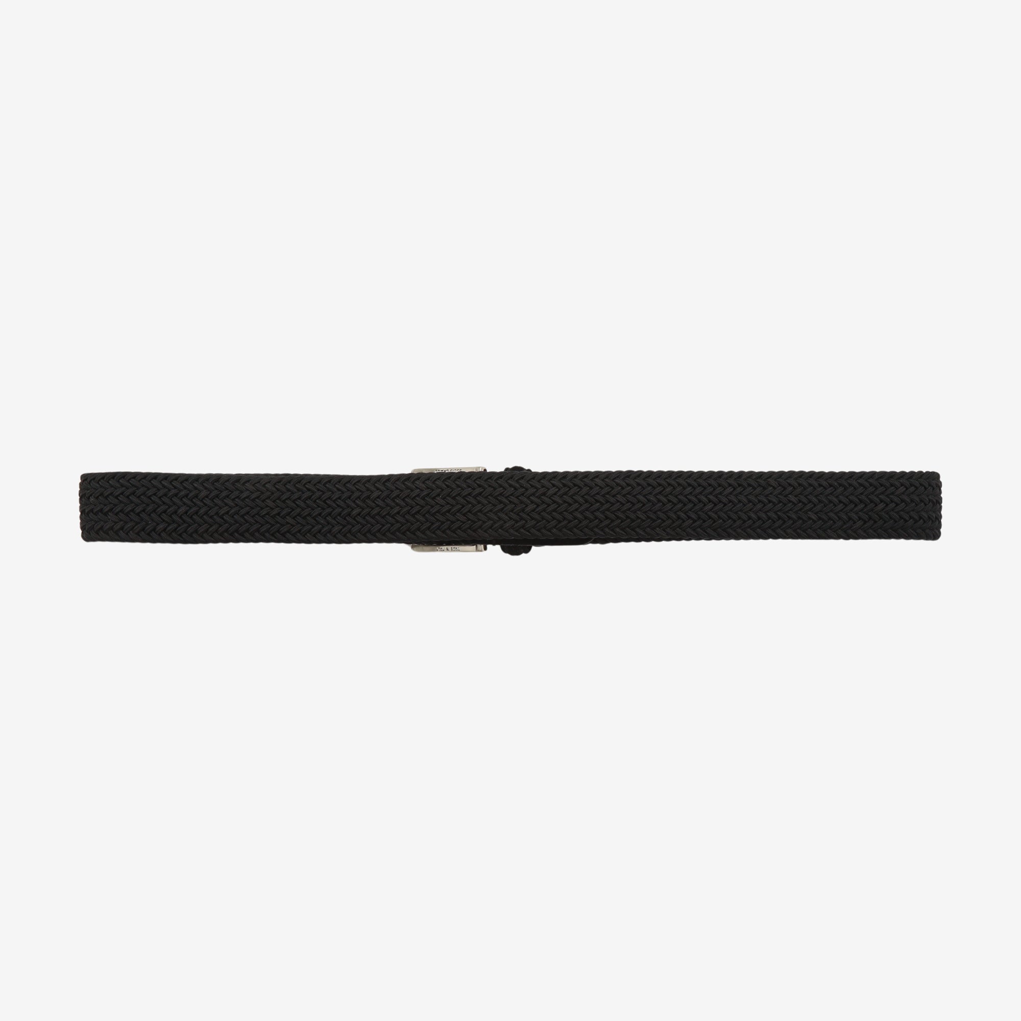 Suede Trimmed Elastic Belt