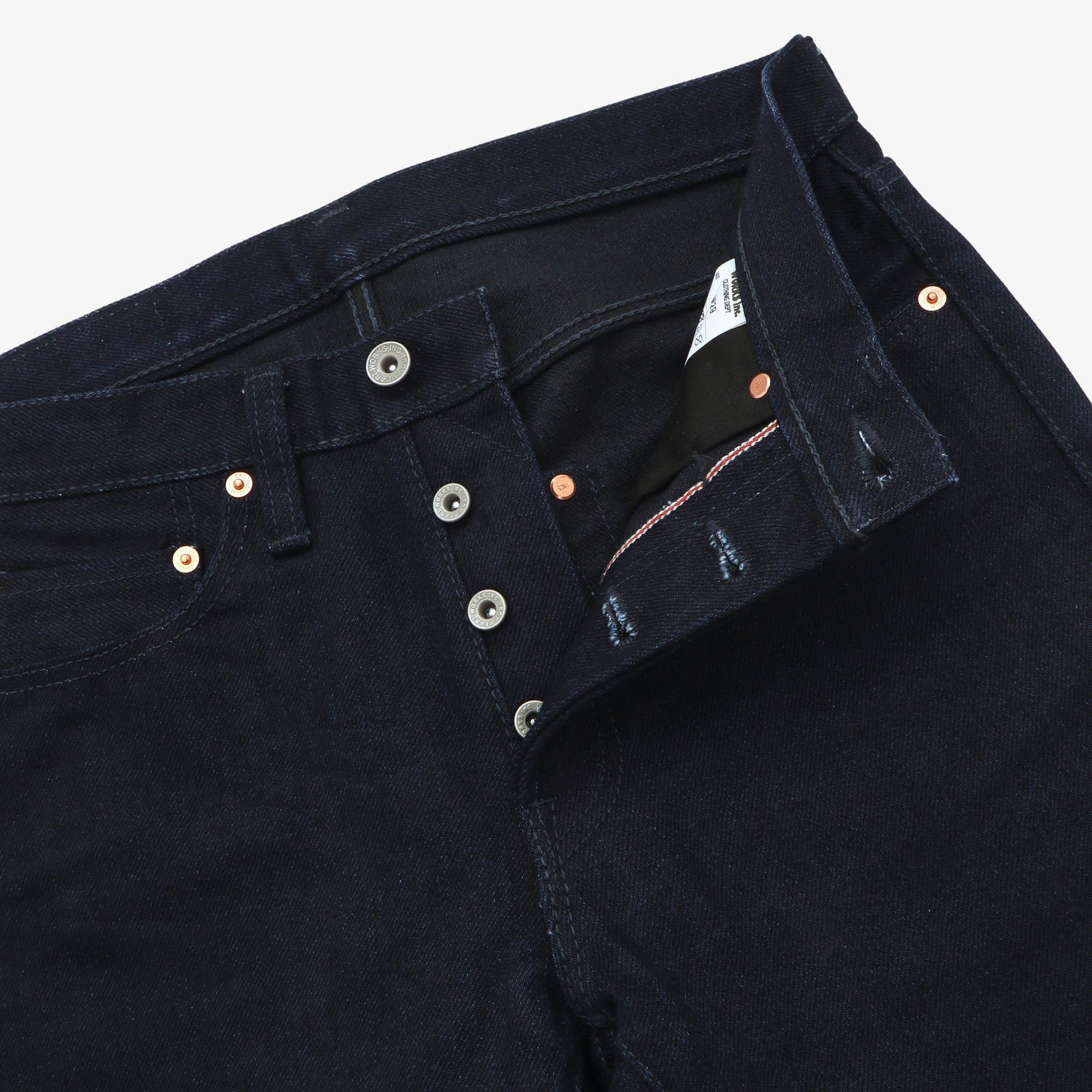 19oz Heavyweight Slim Tapered Selvedge Jeans (30W X 29.5L)