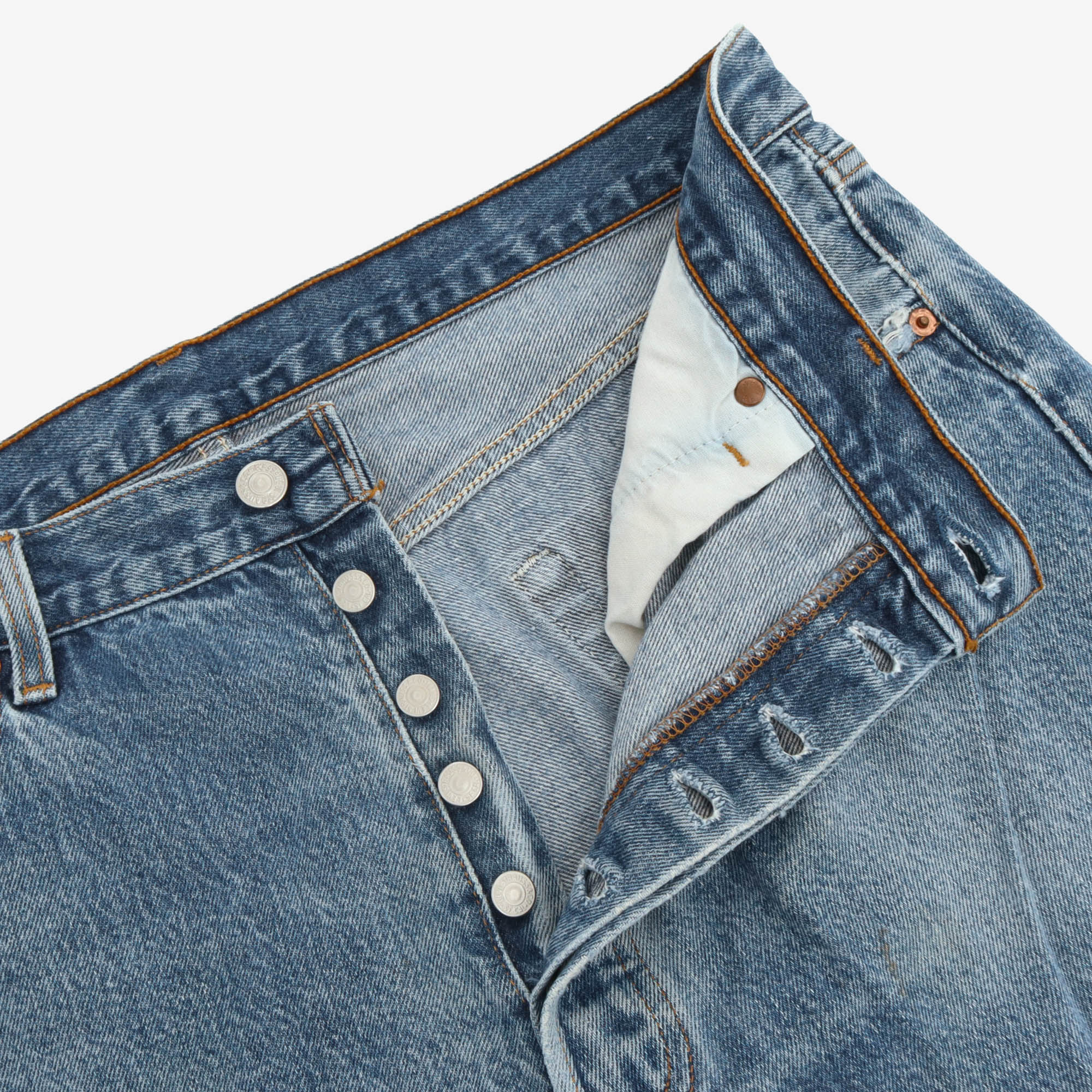 Vintage 90s 501 Denim USA (36W X 29L)