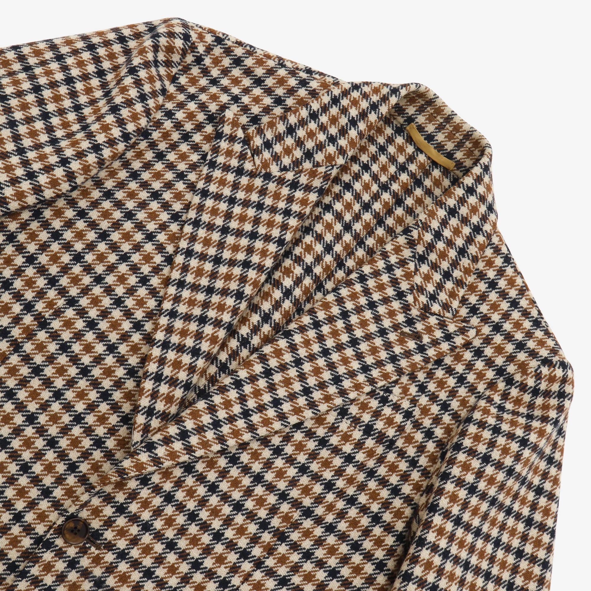 Houndstooth Wool Blazer