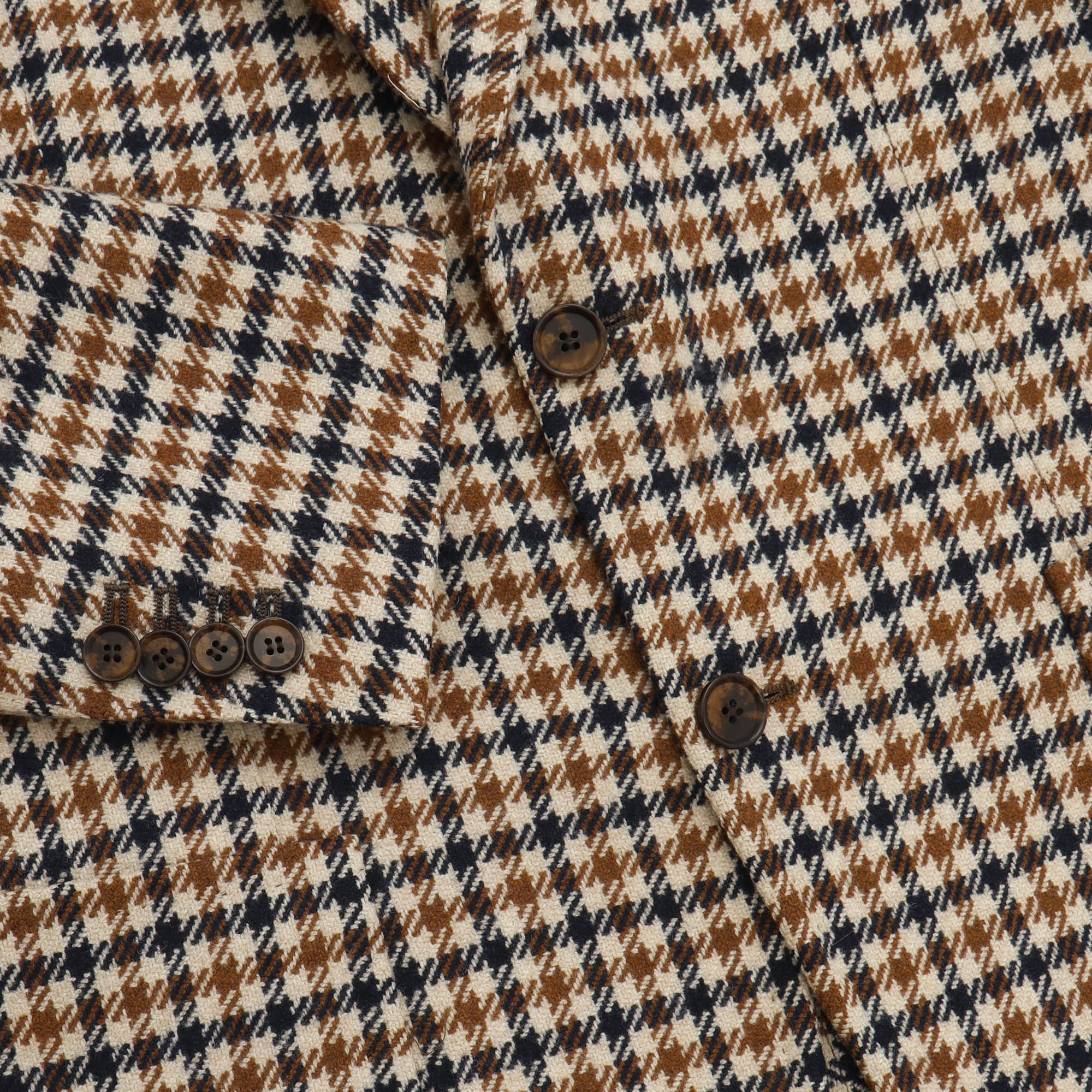 Houndstooth Wool Blazer