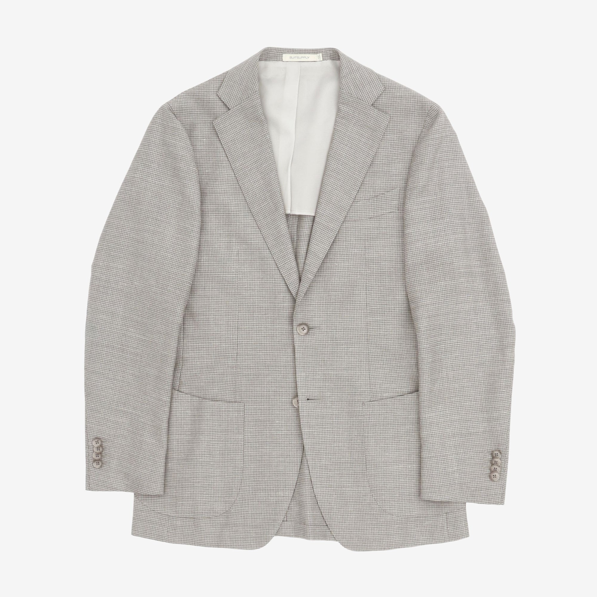 Wool Silk Linen Havana Suit