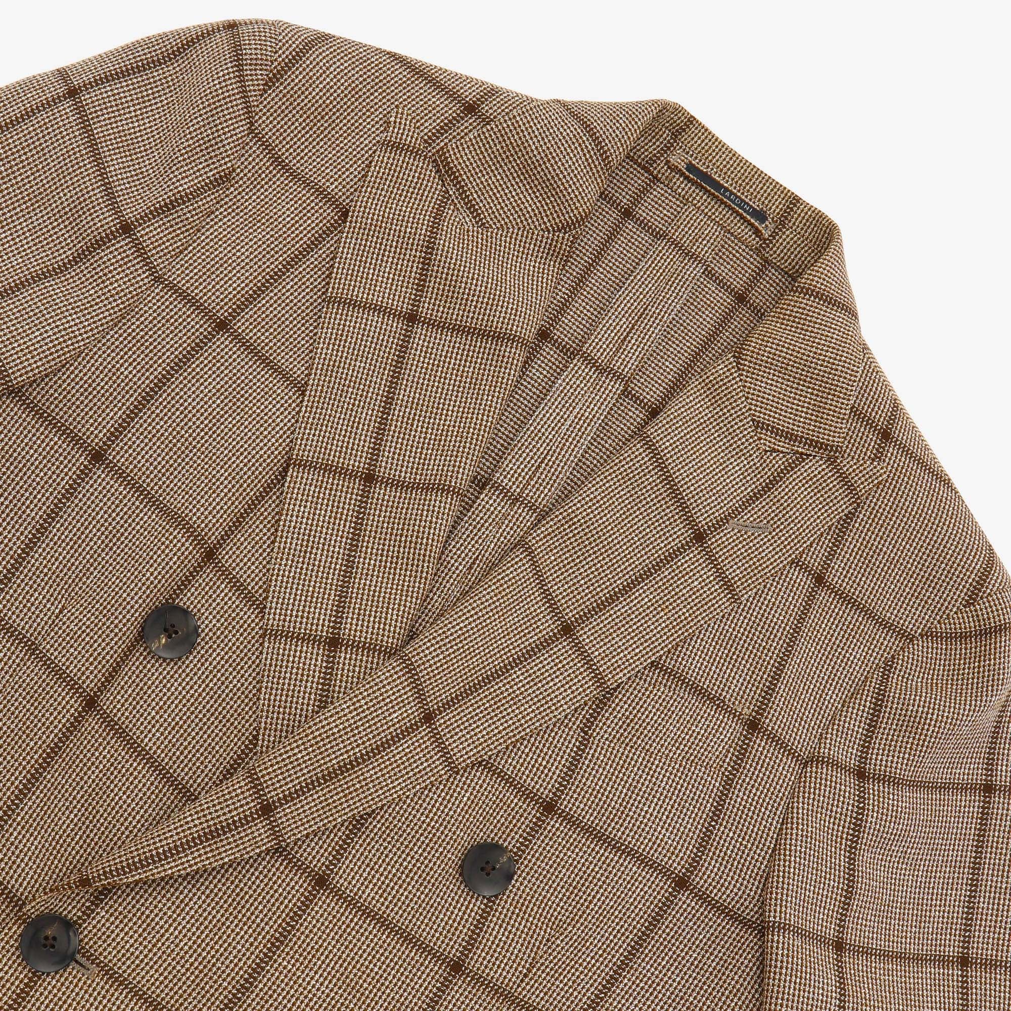 DB Silk Blend Check Blazer