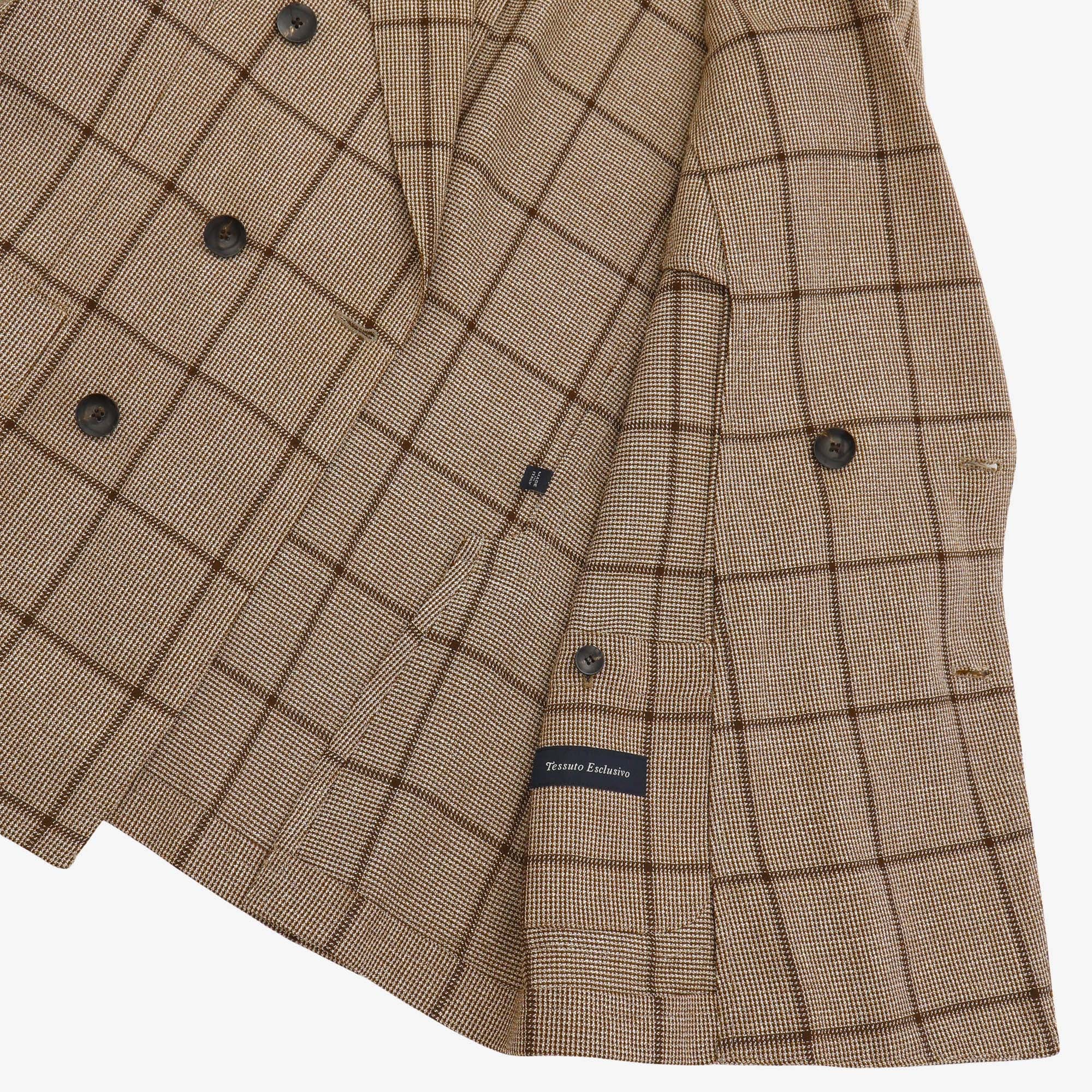 DB Silk Blend Check Blazer