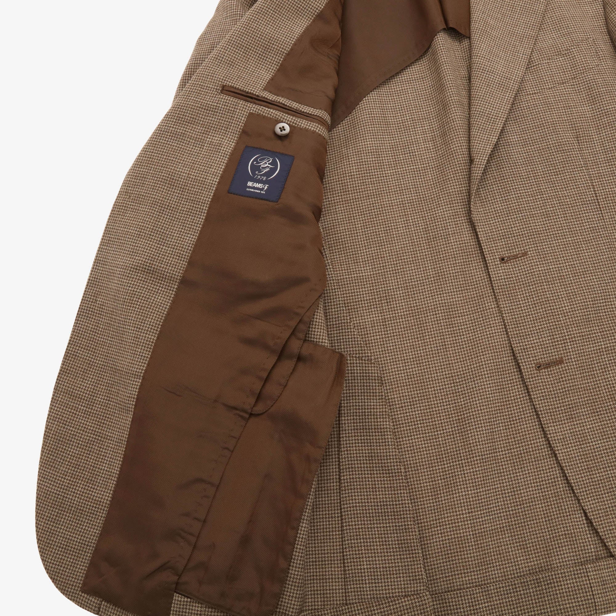 Houndstooth Wool Suit