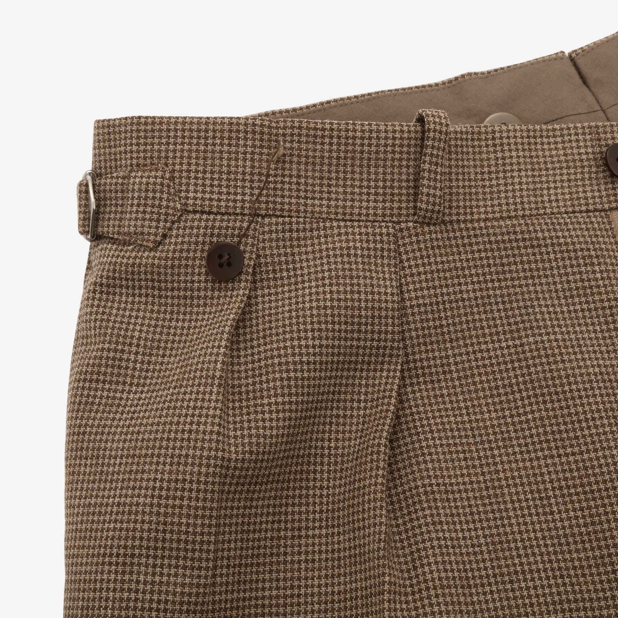 Houndstooth Wool Suit