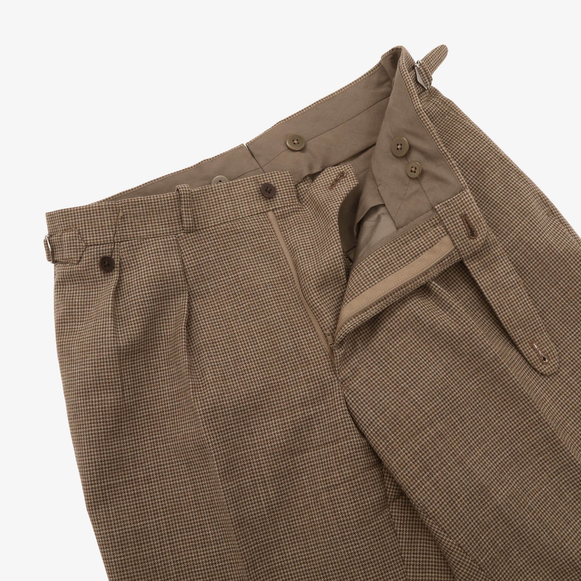 Houndstooth Wool Suit
