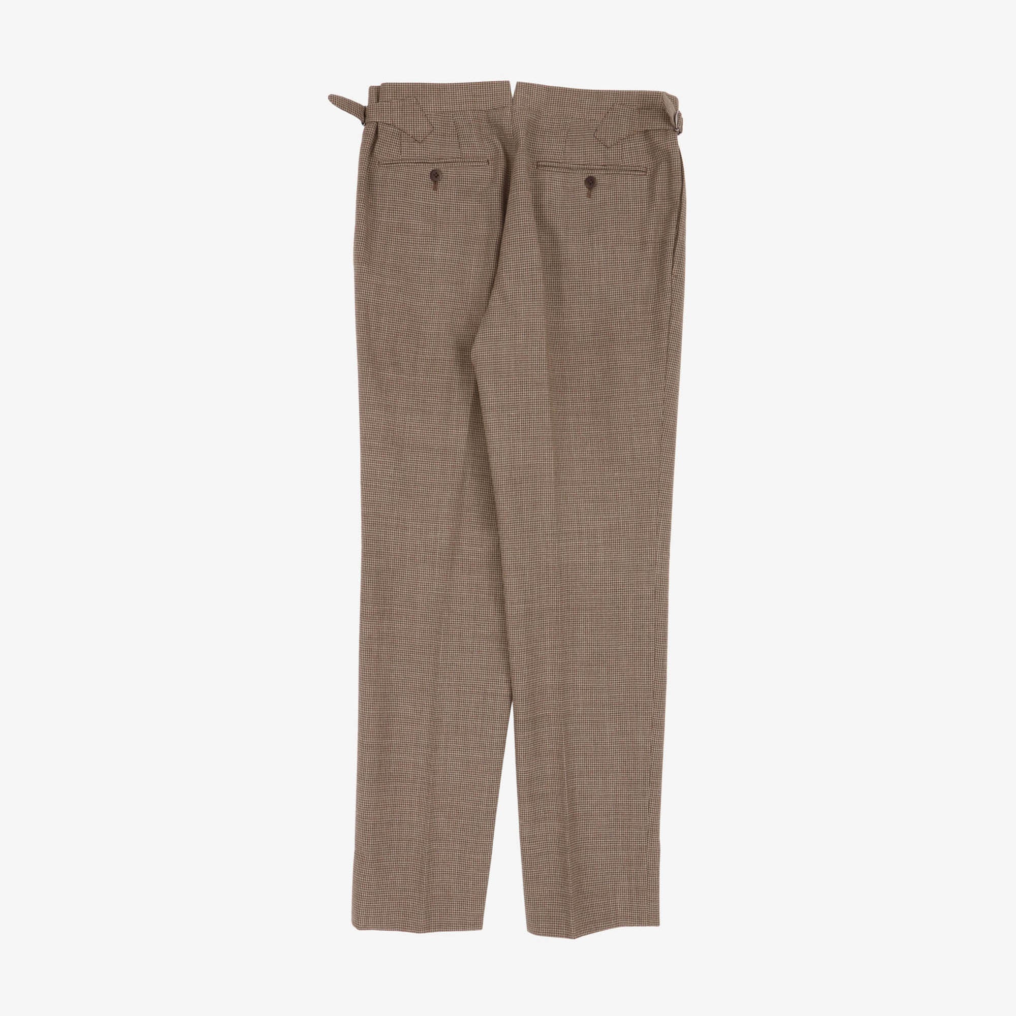 Houndstooth Wool Suit