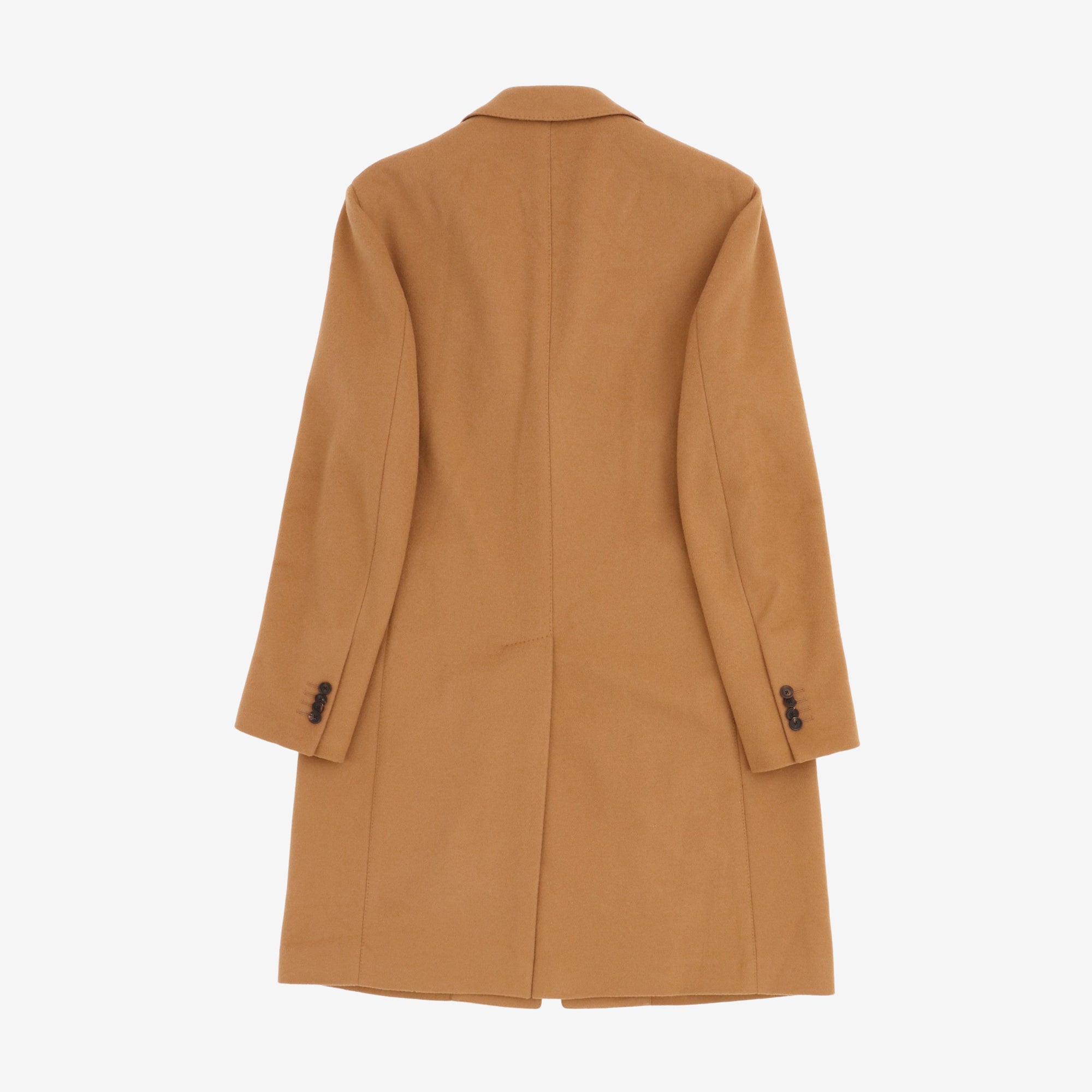 Camel Wool Overcoat