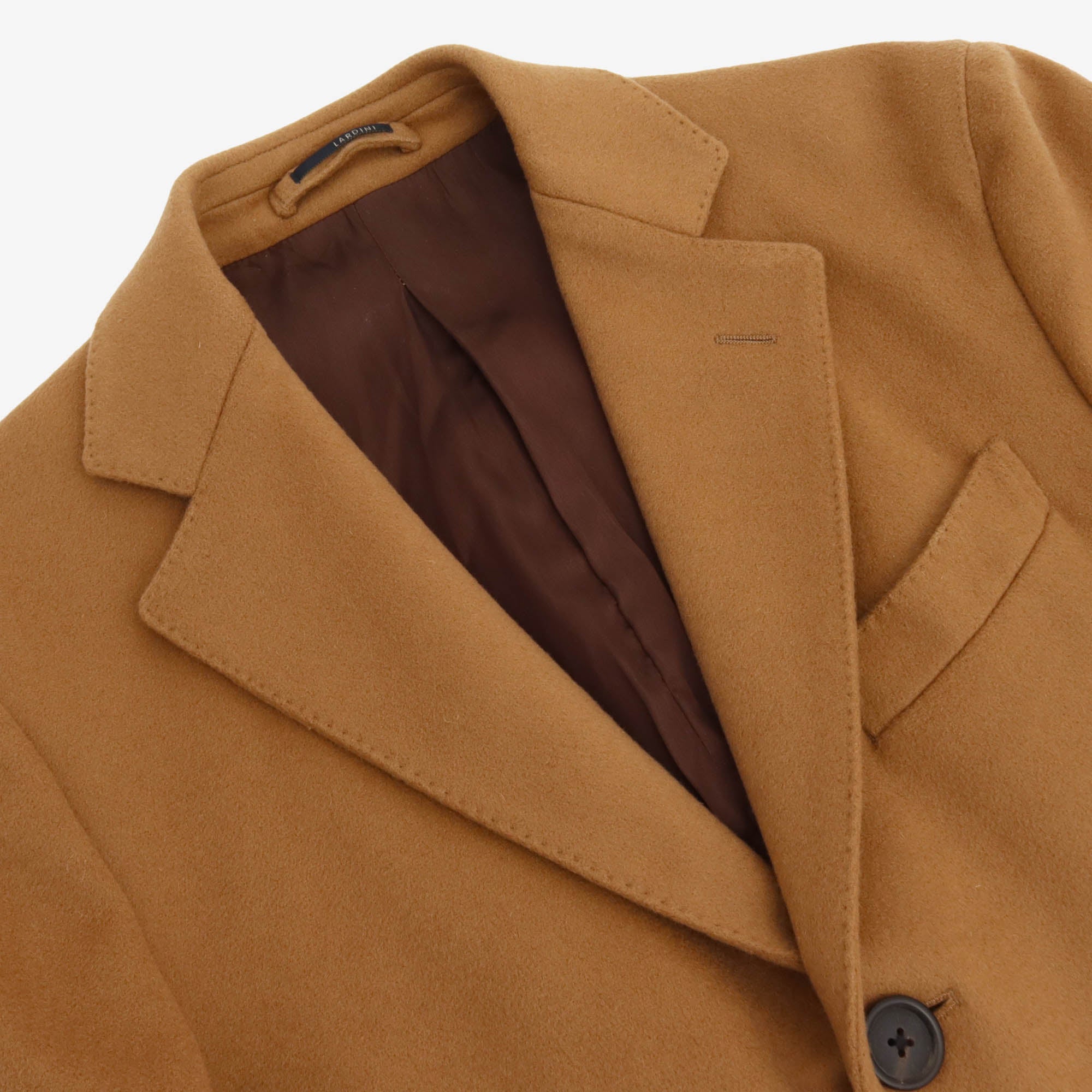 Camel Wool Overcoat