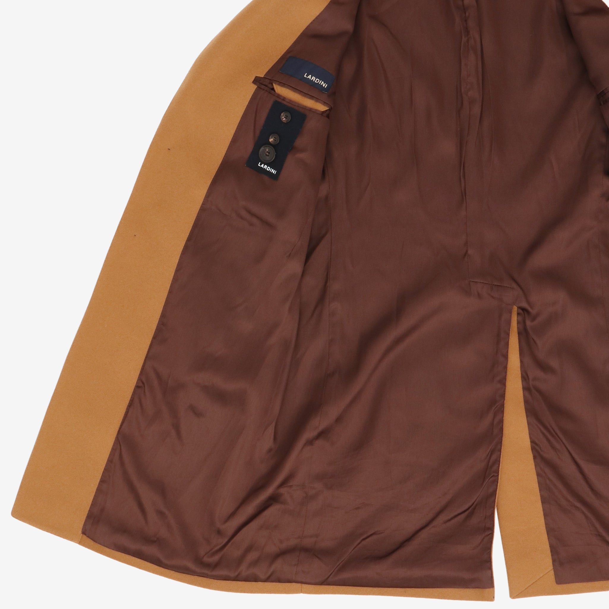 Camel Wool Overcoat