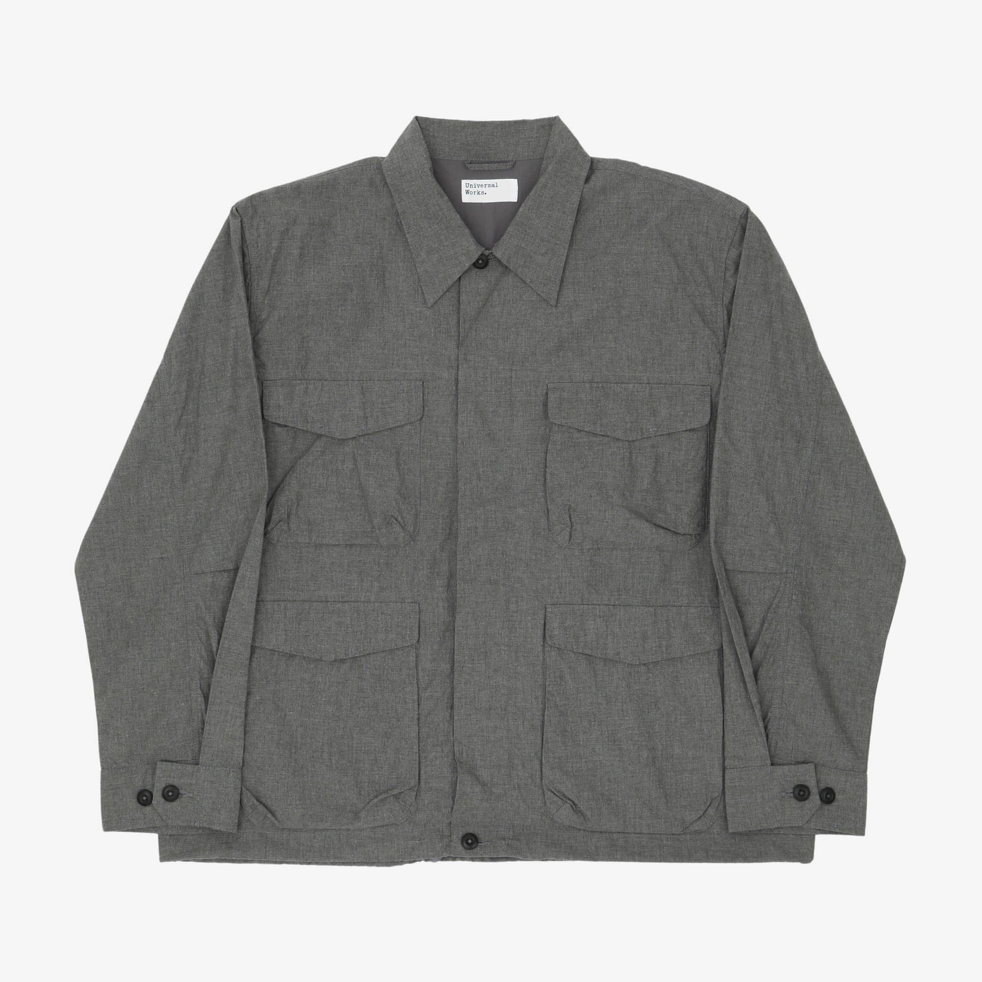 Organic Chambray Parachute Field Jacket