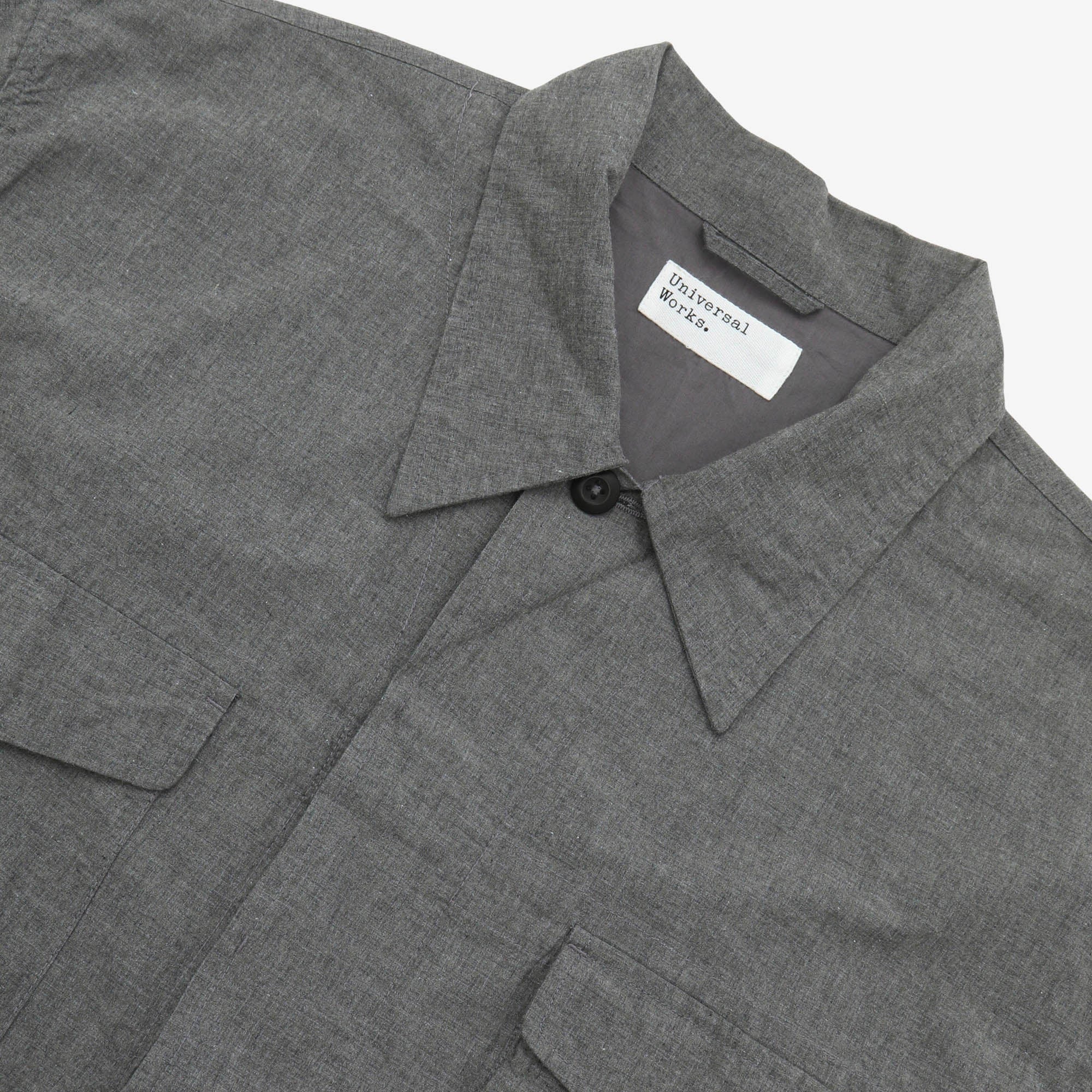 Organic Chambray Parachute Field Jacket