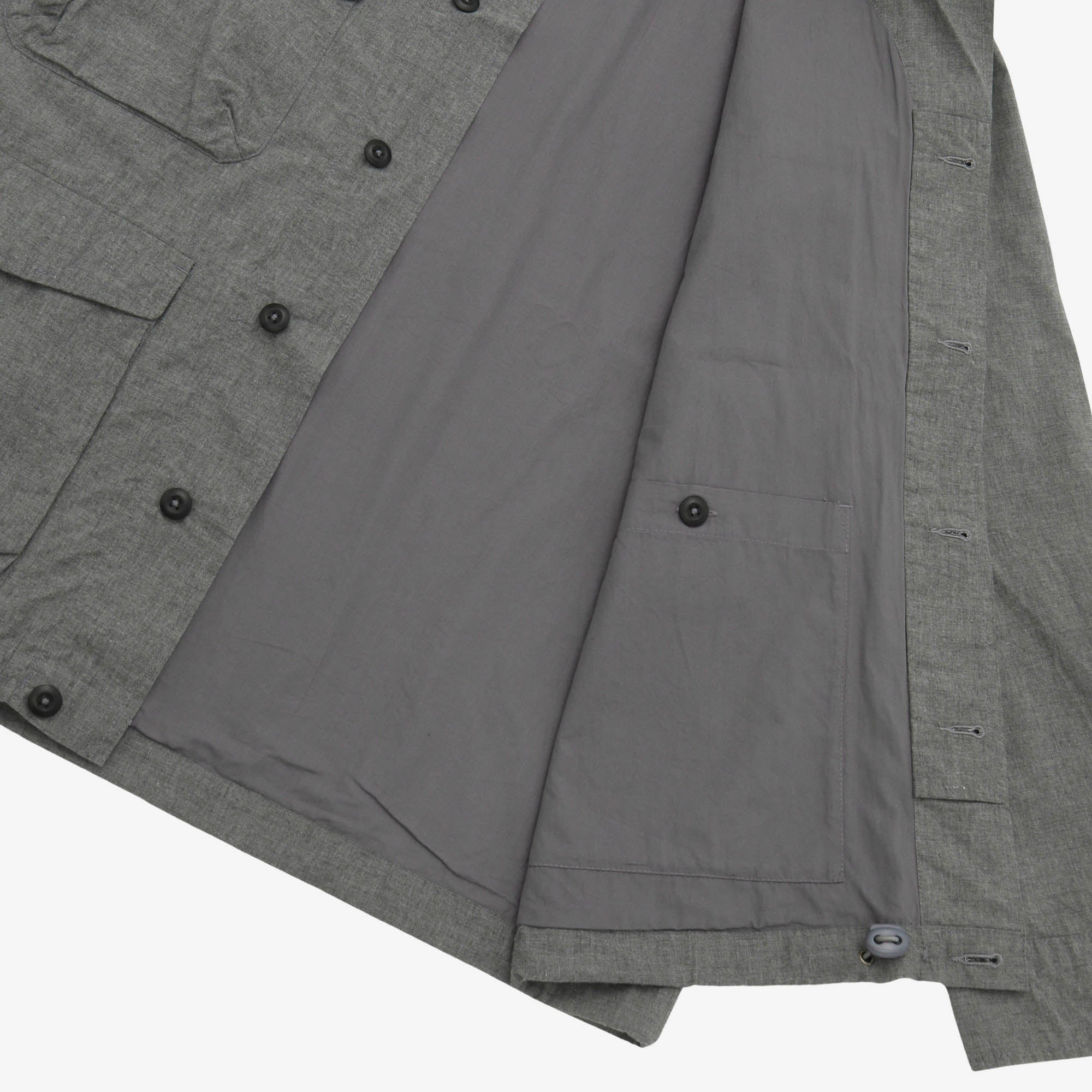 Organic Chambray Parachute Field Jacket