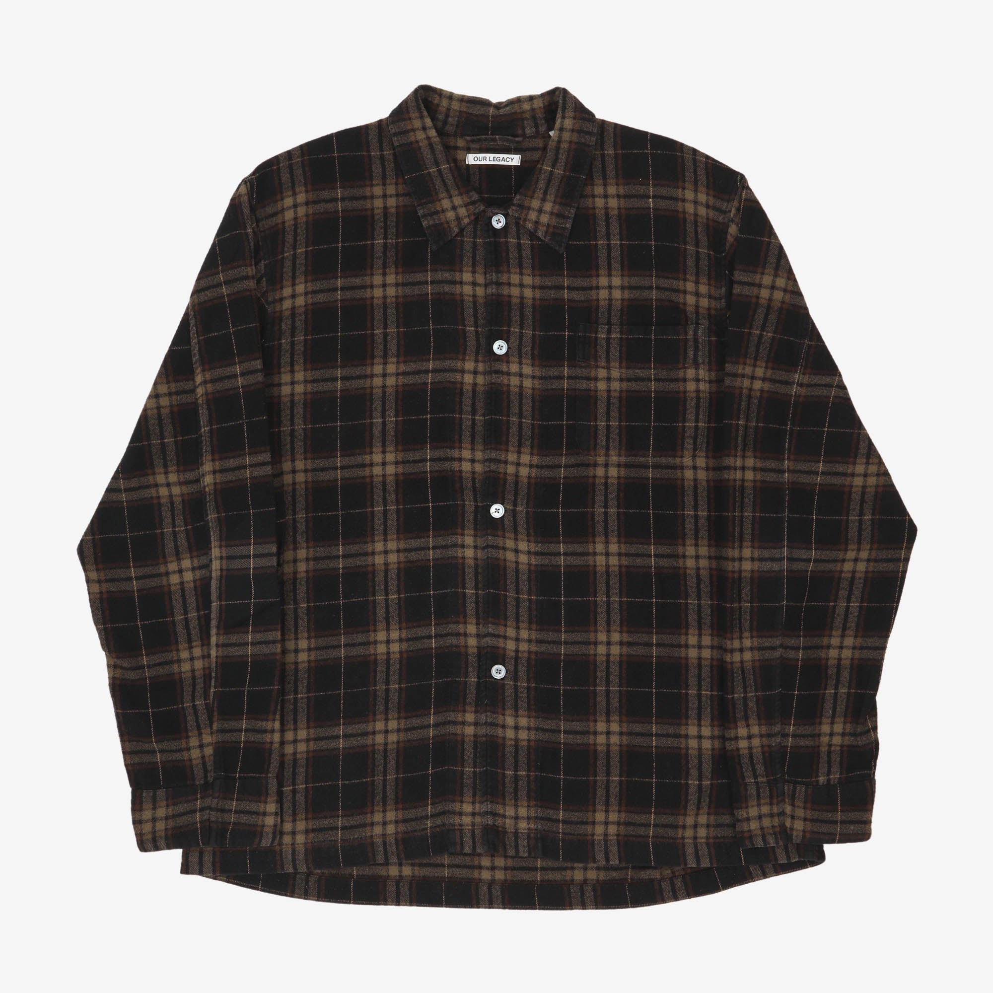 Flannel Check Box Shirt