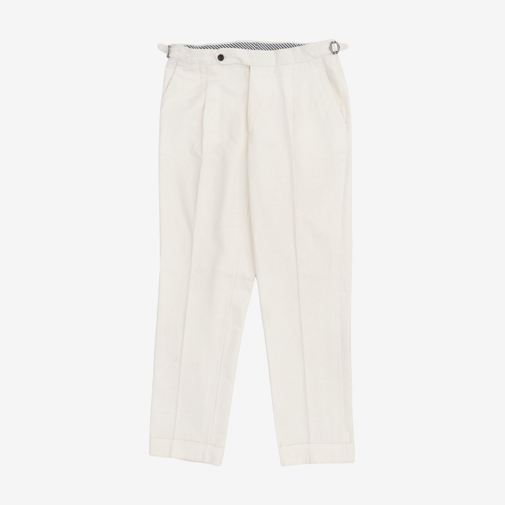 Classic Pleated Trousers (32W X 30L)