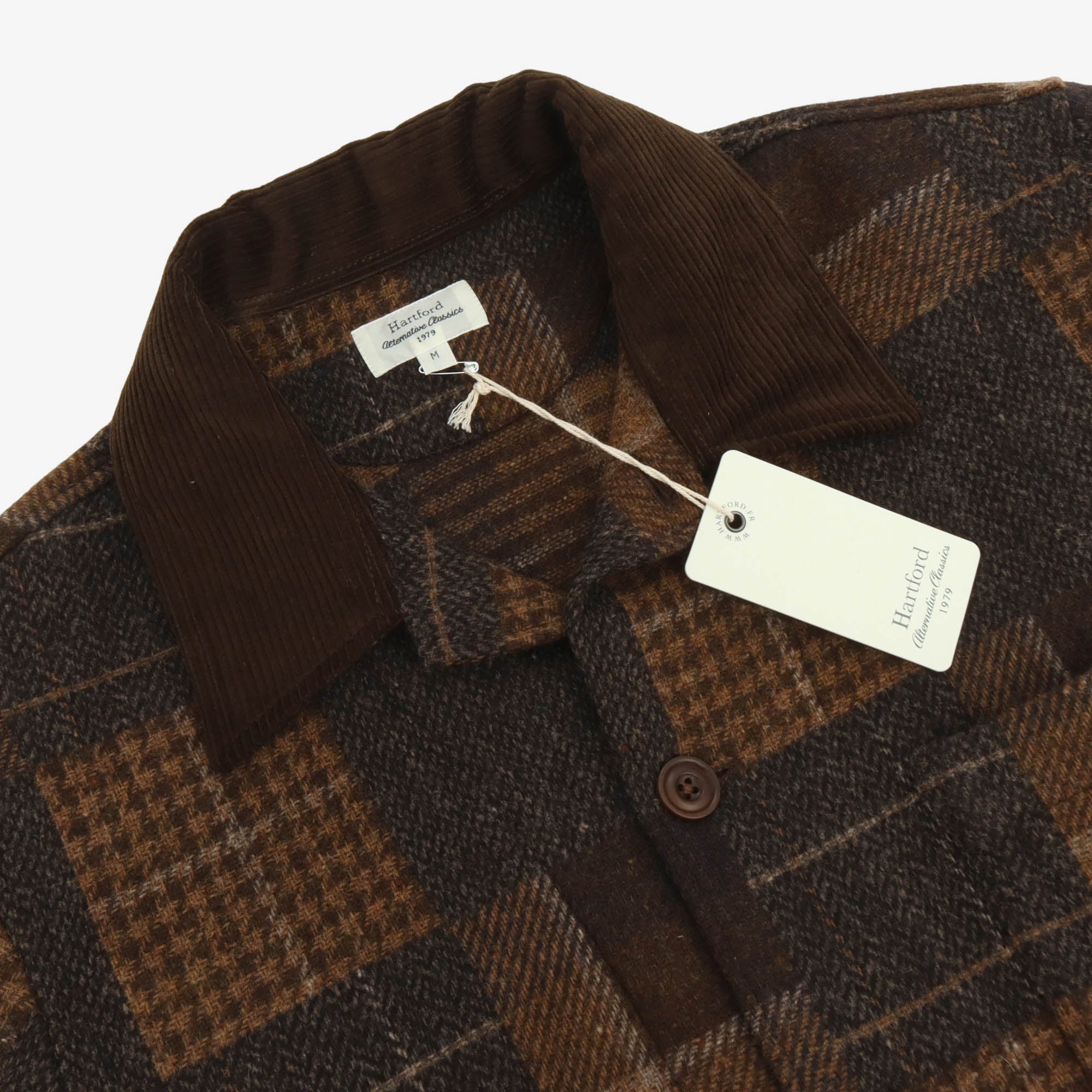 Perry Patchwork Check Wool Jacket