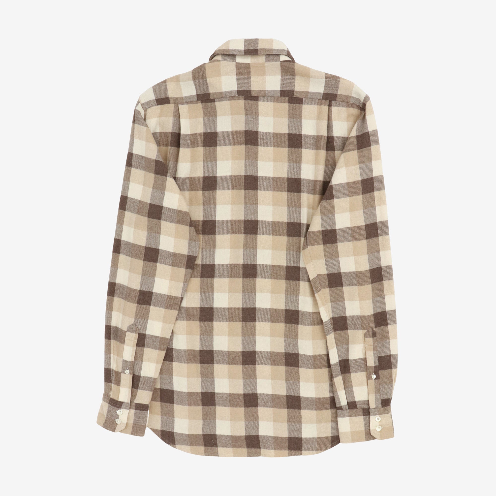 Paul Checked Tencel Blend Flannel Shirt
