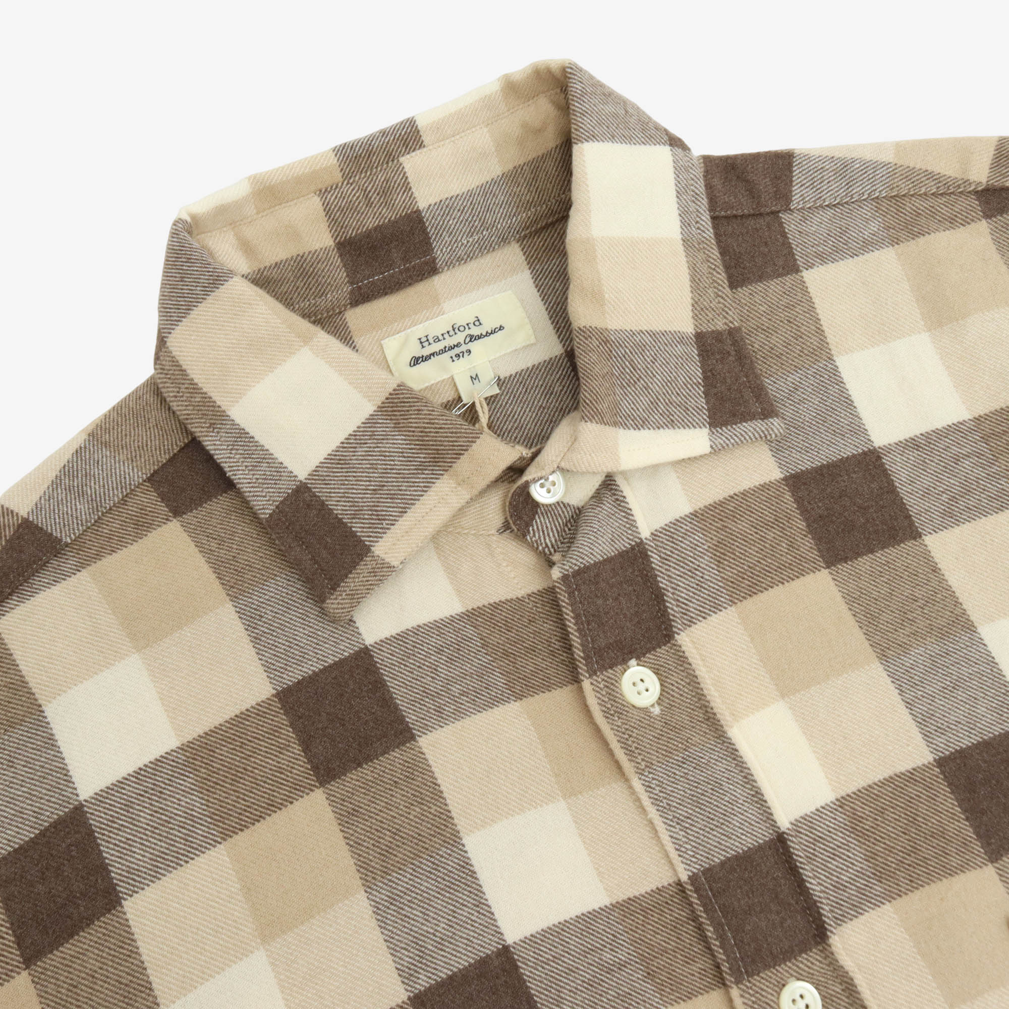 Paul Checked Tencel Blend Flannel Shirt