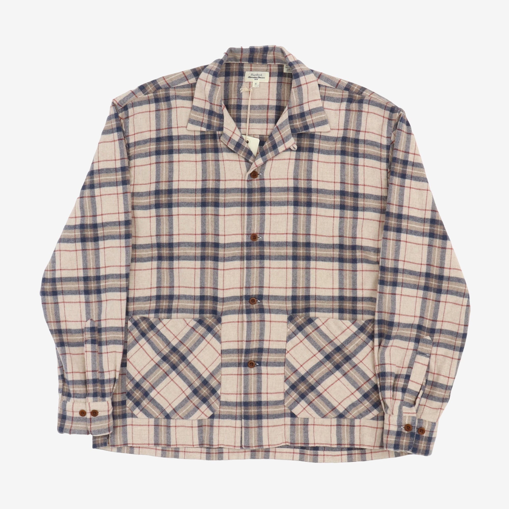 Flint Brushed Check Flannel Shirt