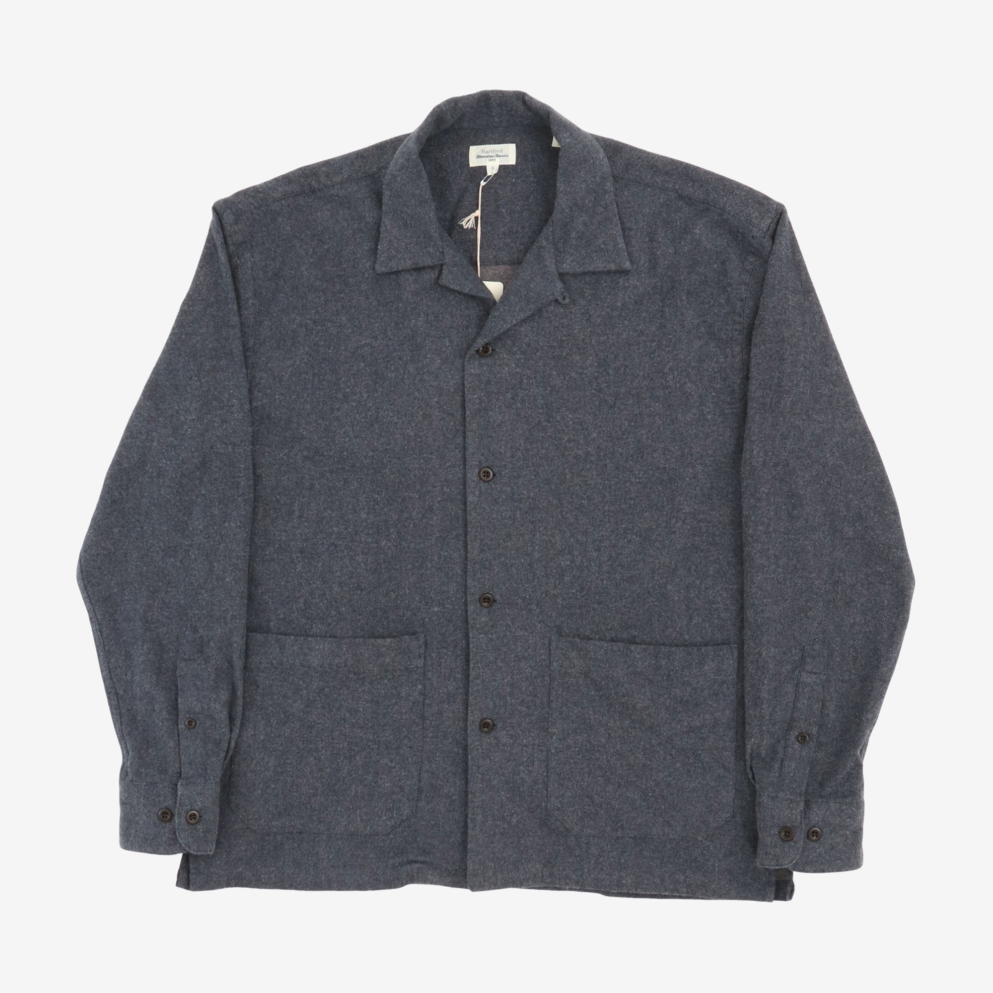 Flint Brushed Tencel Cotton Flannel Shirt