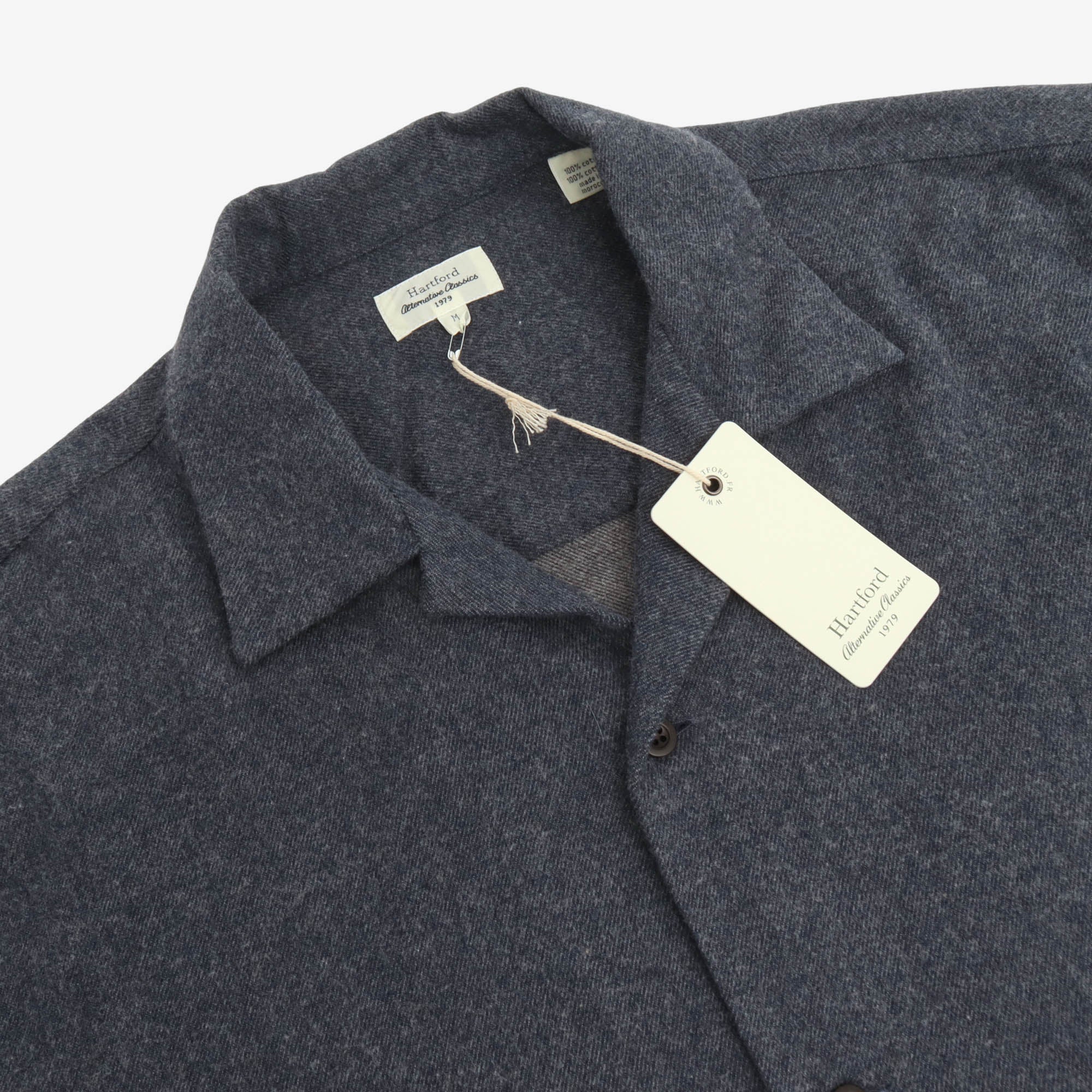 Flint Brushed Tencel Cotton Flannel Shirt