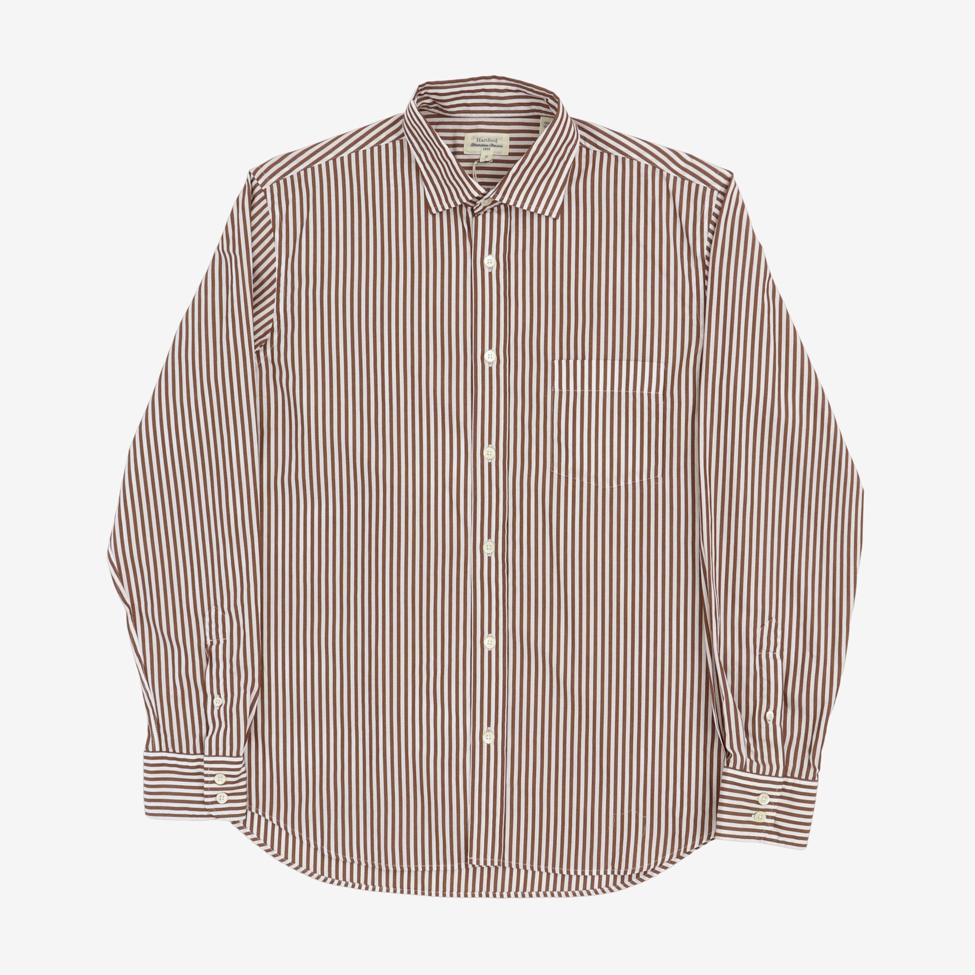 Paul Stripe Poplin Shirt