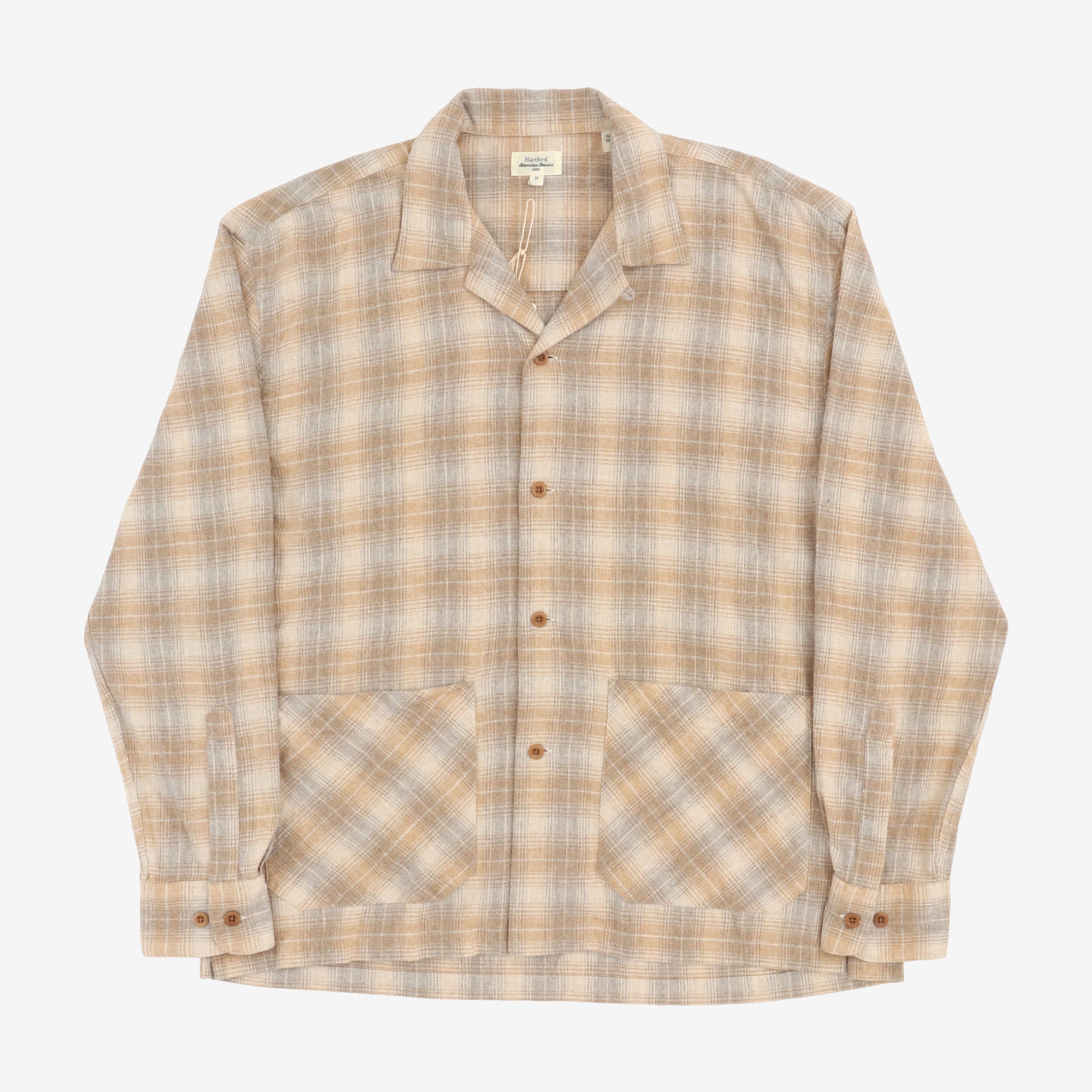 Flint Brushed Check Flannel Shirt