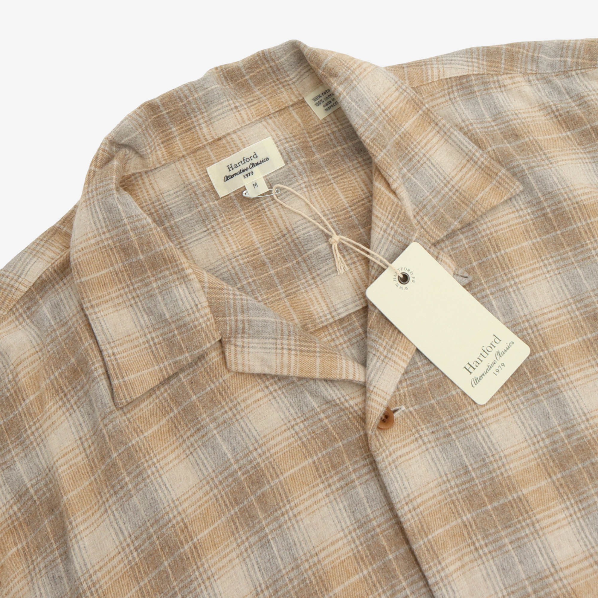 Flint Brushed Check Flannel Shirt