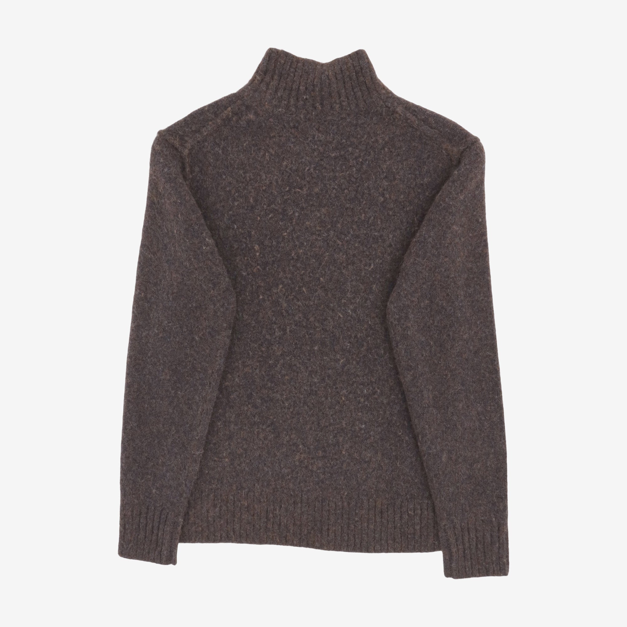 Turtle Neck Wool Blend Sweater