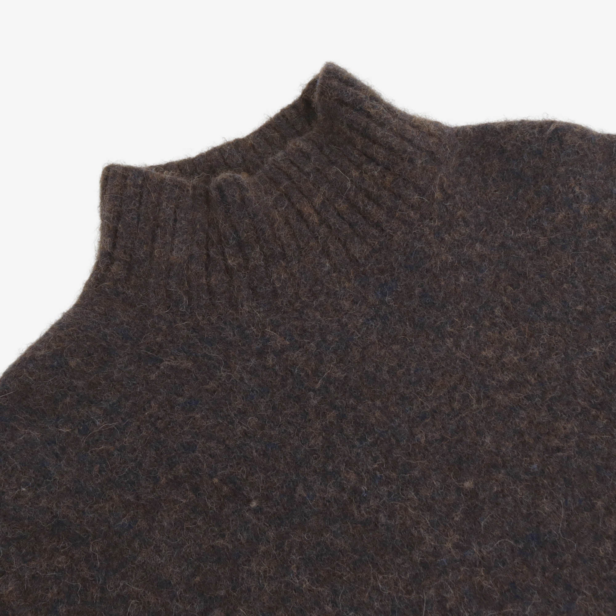 Turtle Neck Wool Blend Sweater