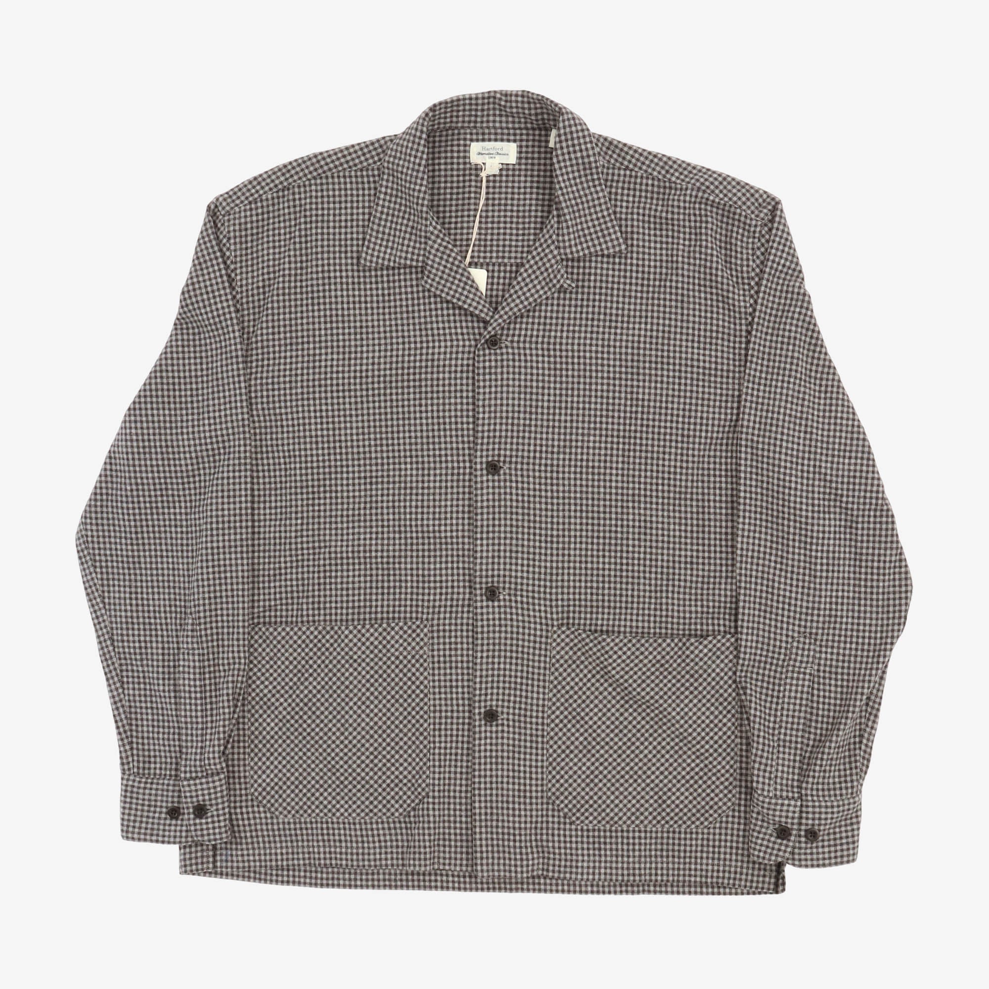 Flint Brushed Check Flannel Shirt