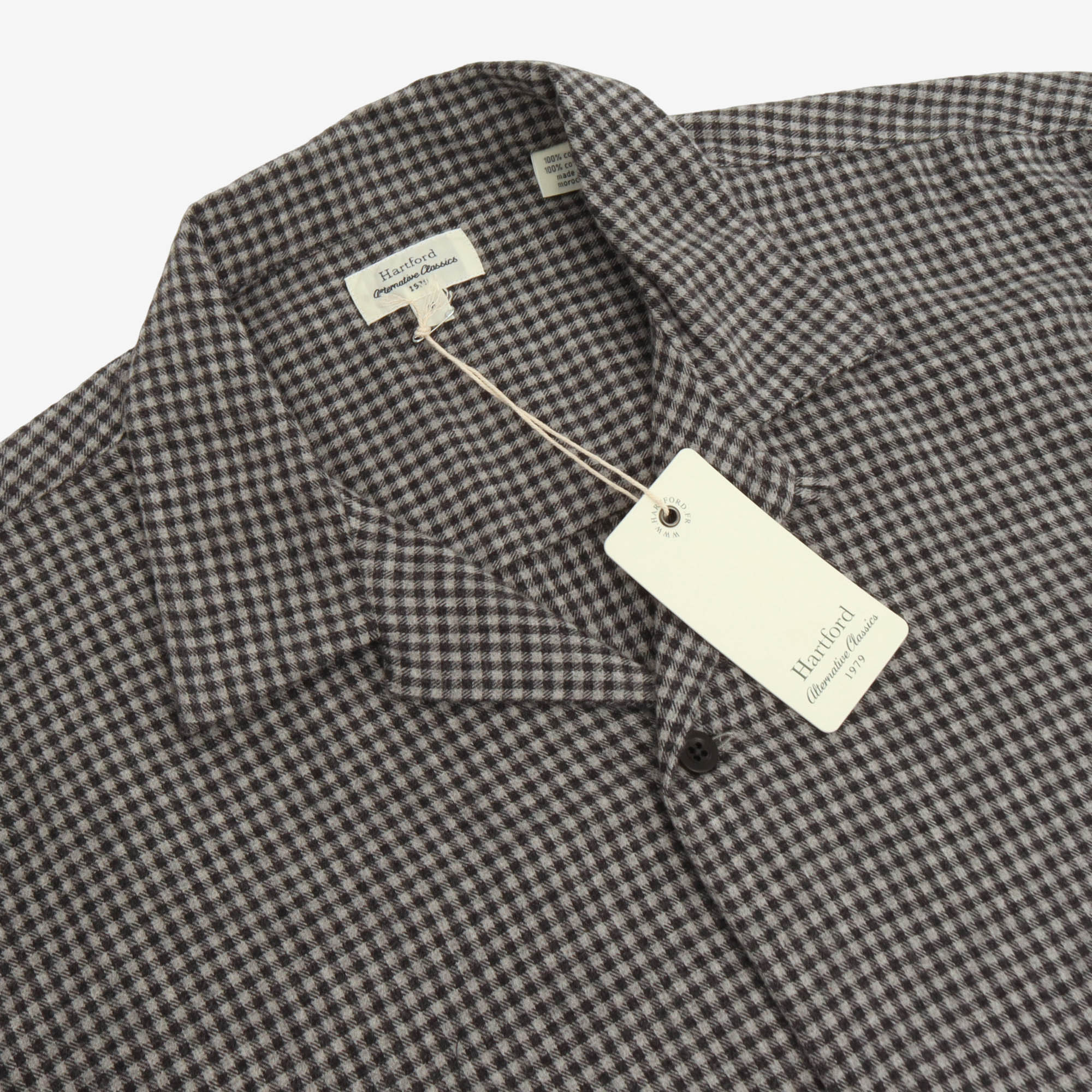 Flint Brushed Check Flannel Shirt
