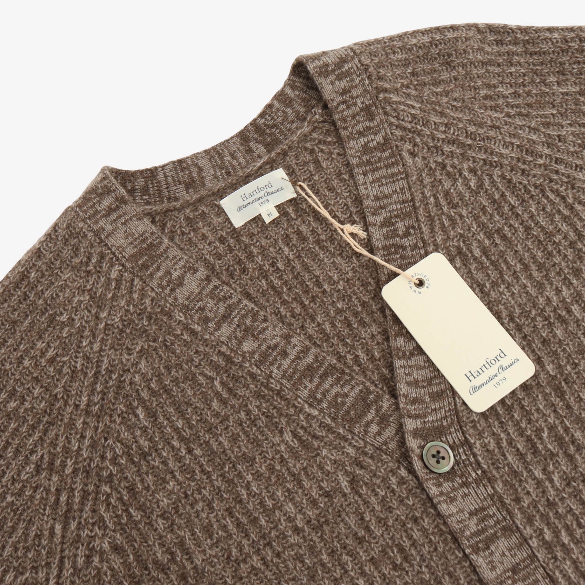 Marl Wool Cashmere Cardigan