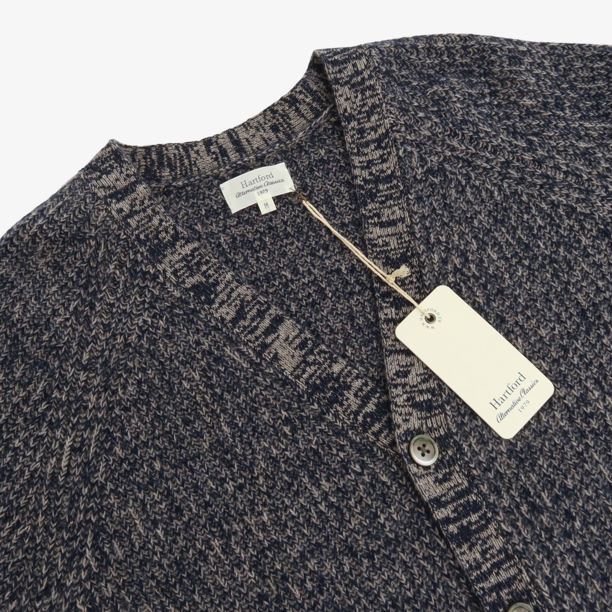Marl Wool Cashmere Cardigan