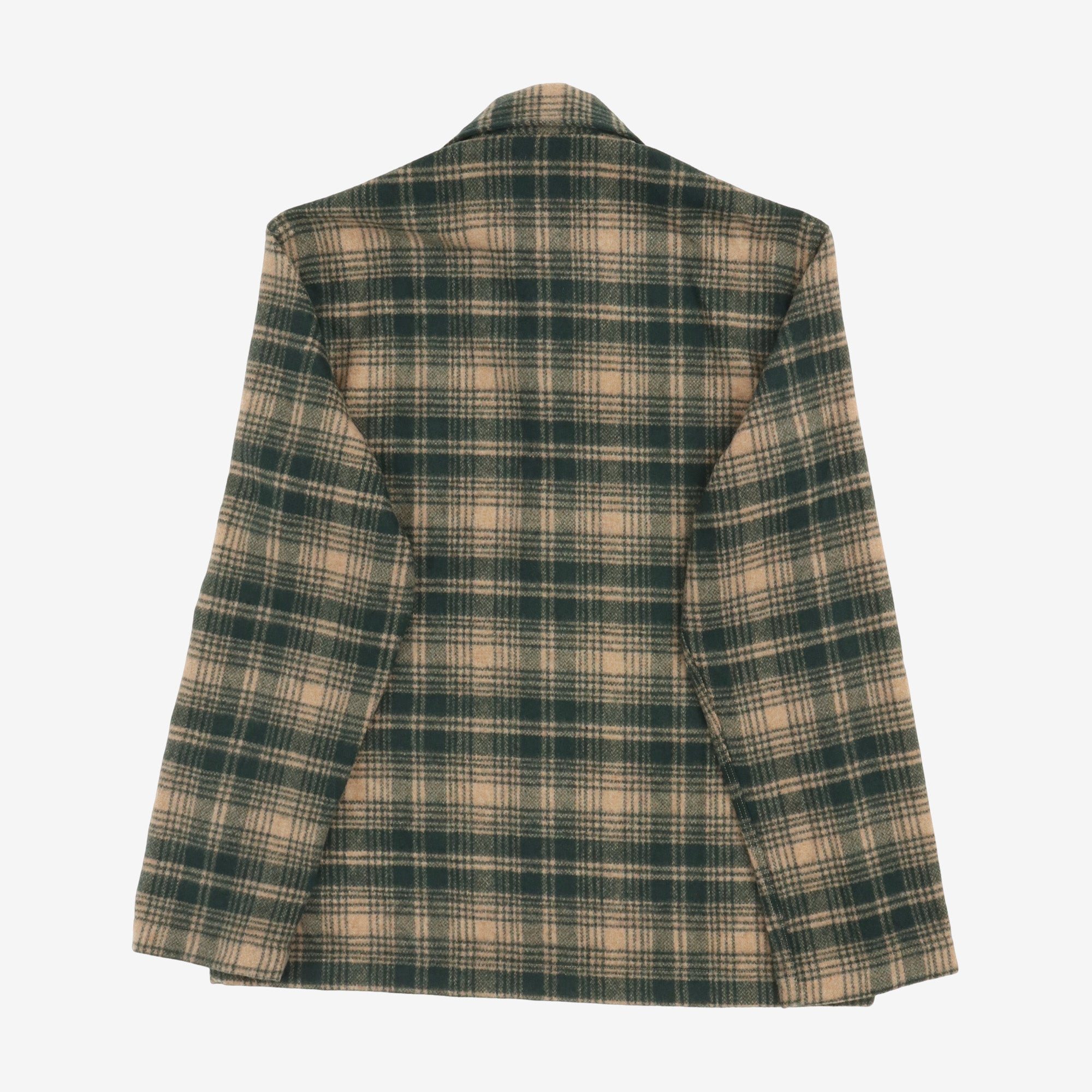 Perry Checked Wool Blend Shirt