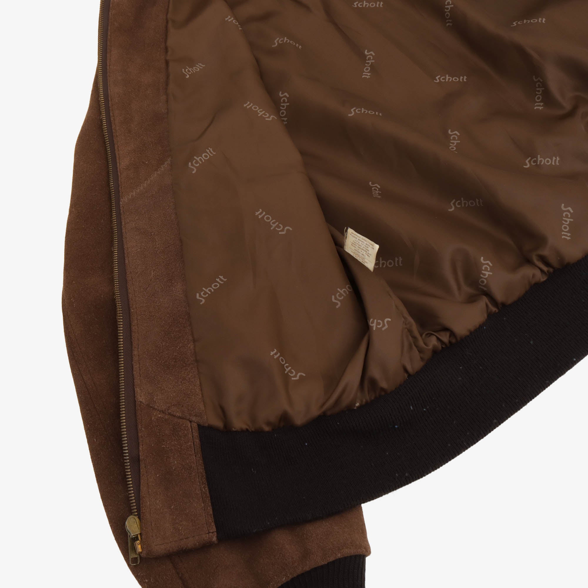 Suede Bomber Jacket