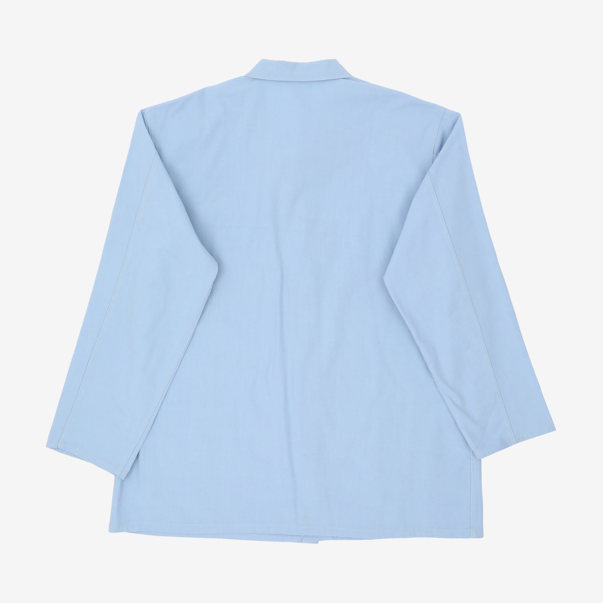 Deadstock 1950s French Army Camp Collar Shirt